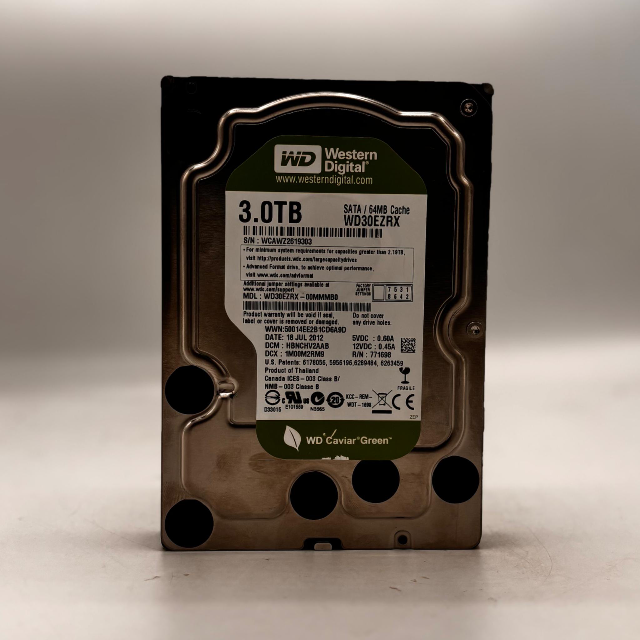 3TB Western Digital Caviar Green HDD