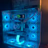 * 		4070 ti super, 7900x, 32GB ram, 2TB Nvme, lian li all white pc build