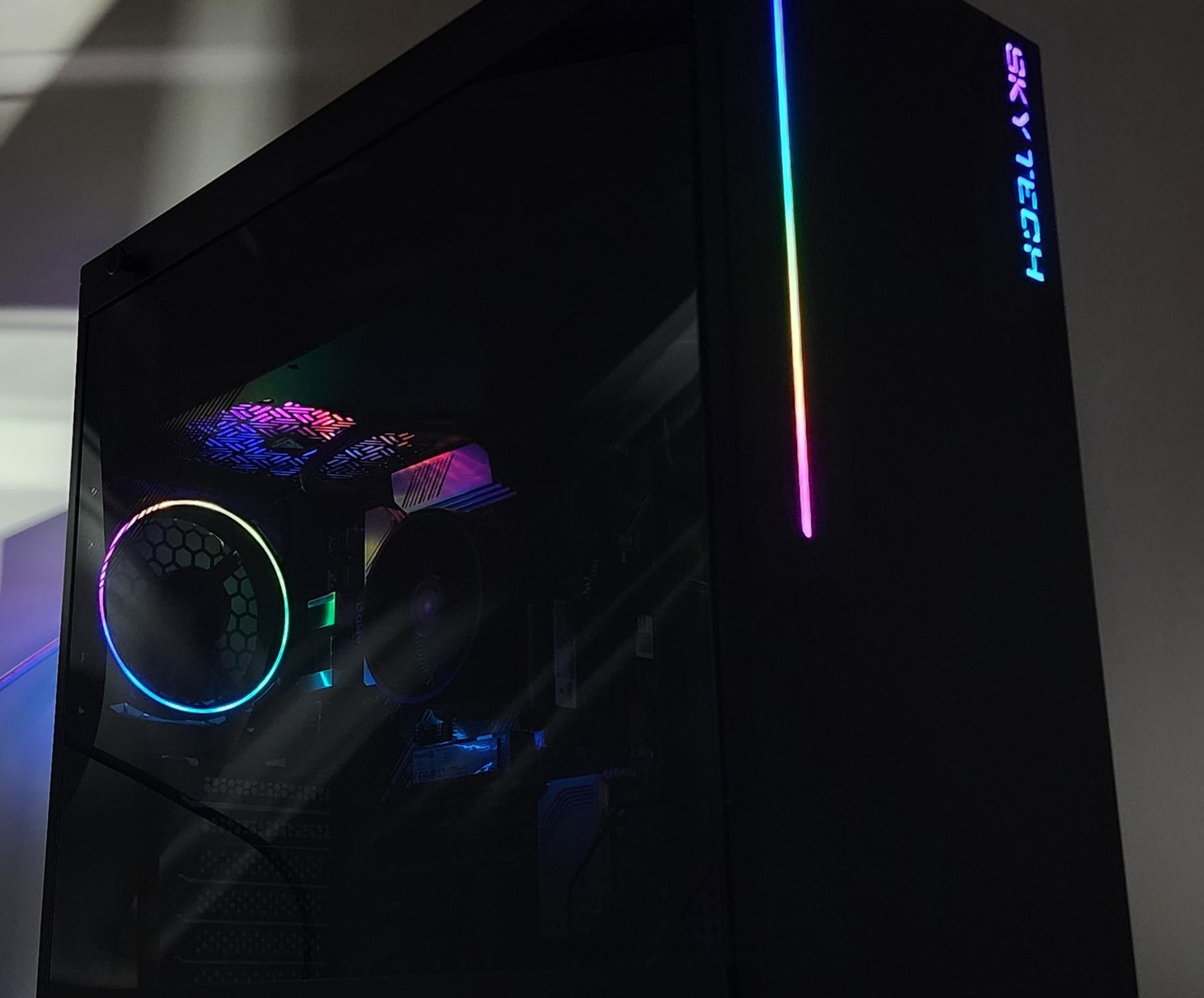 Gaming PC Ryzen 7 5700G 16GB RAM 512GB SSD   Windows 11 Computer