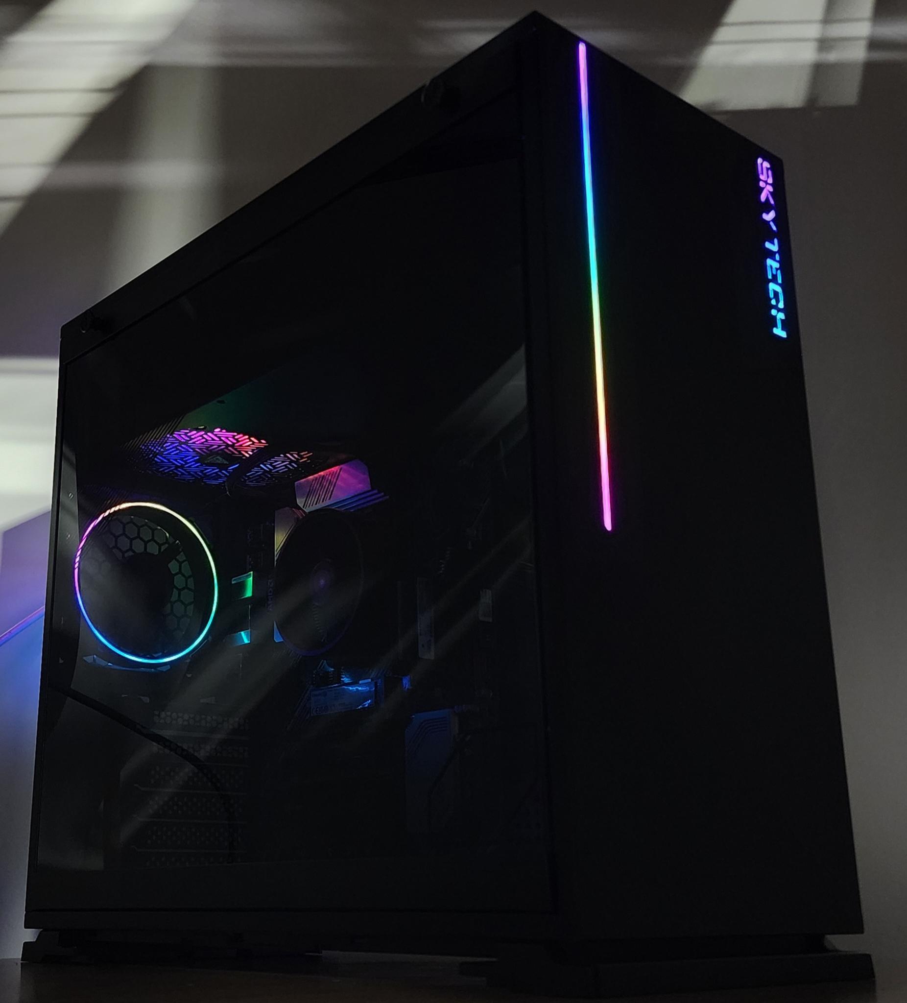 Gaming PC Ryzen 7 5700G 16GB RAM 512GB SSD   Windows 11 Computer