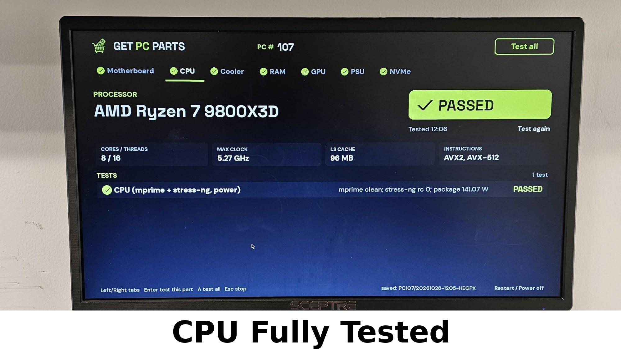 AMD Ryzen 7 9800X3D AM5