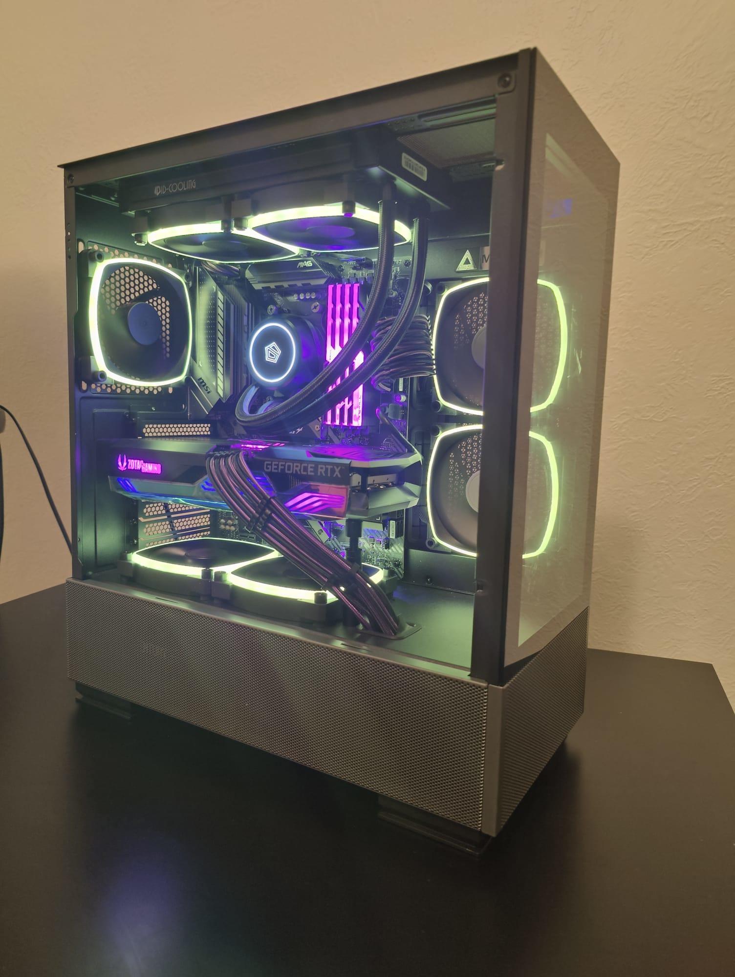 AMD Ryzen 7 5700x (8 Core/ 16 Threads), Zotac Nvidia rtx 3070 amp holo