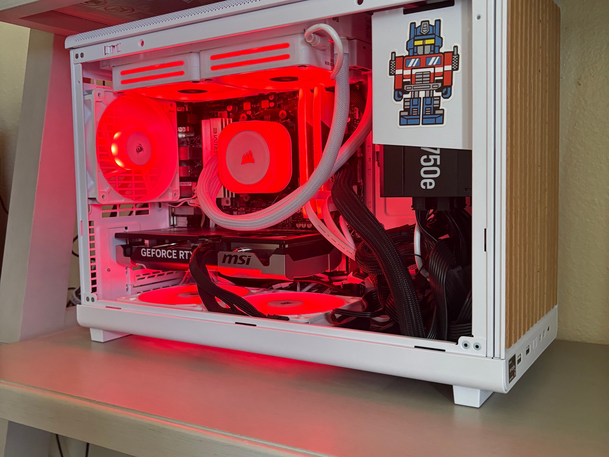🧊 White RGB Gaming PC — Ryzen 5 7600X + RTX 5060 Ti 16GB + 32GB DDR5 + 1TB M.2 SSD + 256GB SATA SSD