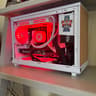 🧊 White RGB Gaming PC — Ryzen 5 7600X + RTX 5060 Ti 16GB + 32GB DDR5 + 1TB M.2 SSD + 256GB SATA SSD