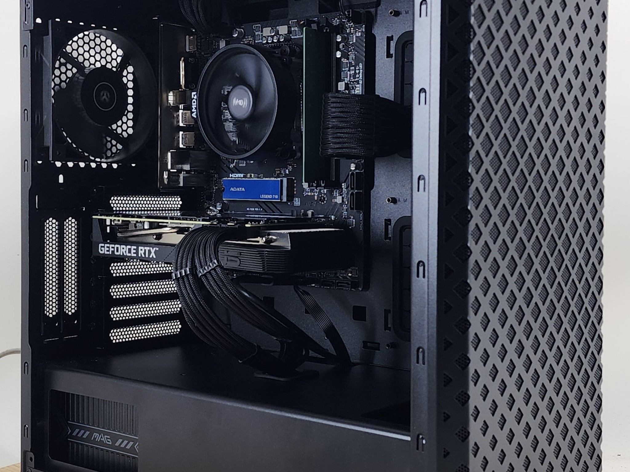 Gaming PC Ryzen 5 8500G 16GB RAM 512GB SSD RTX 3060 Ti 8GB Windows 11 Computer