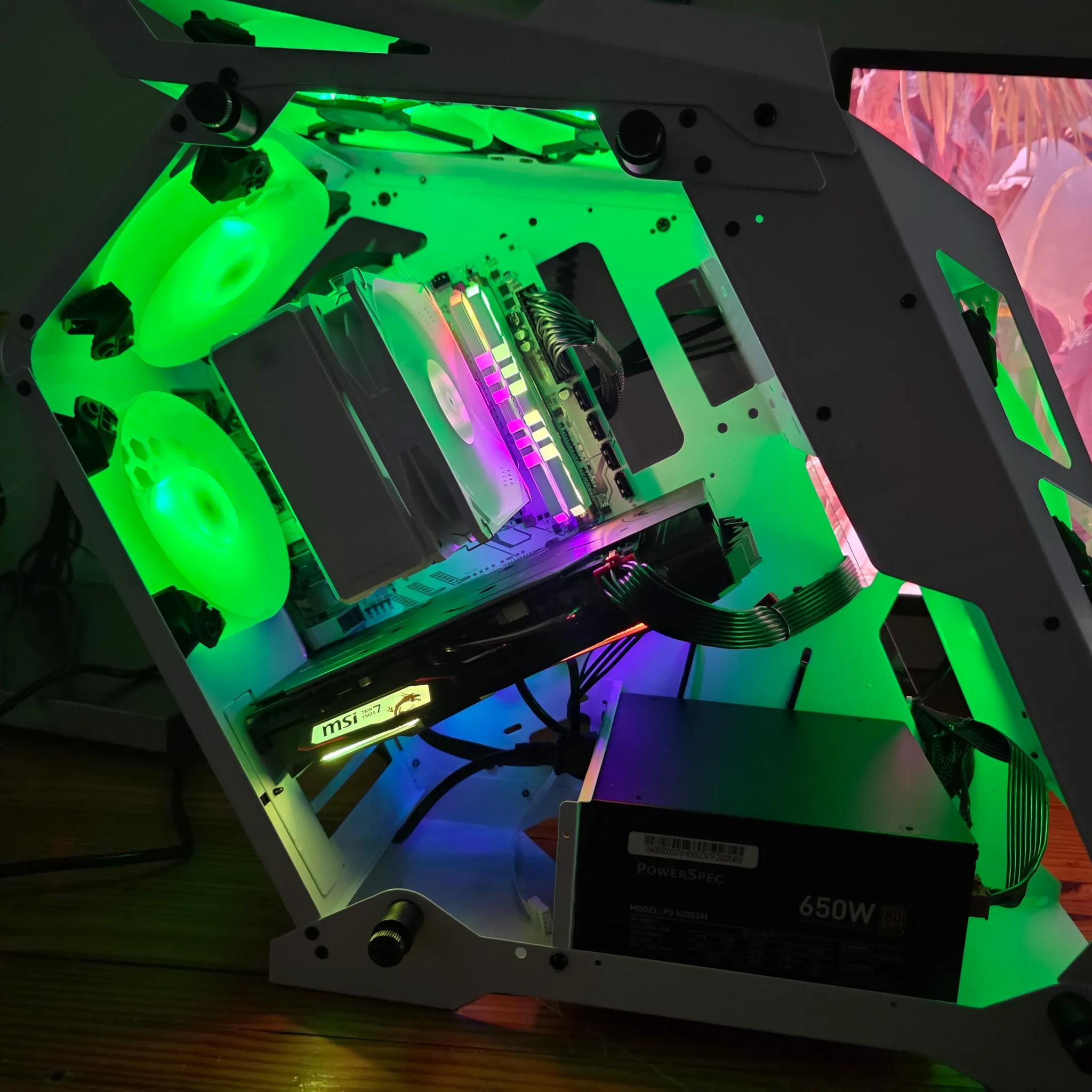1080p High Settings Gaming Computer PC (Ryzen 5 2600, GTX 1660 TI, 16gb DDR4)