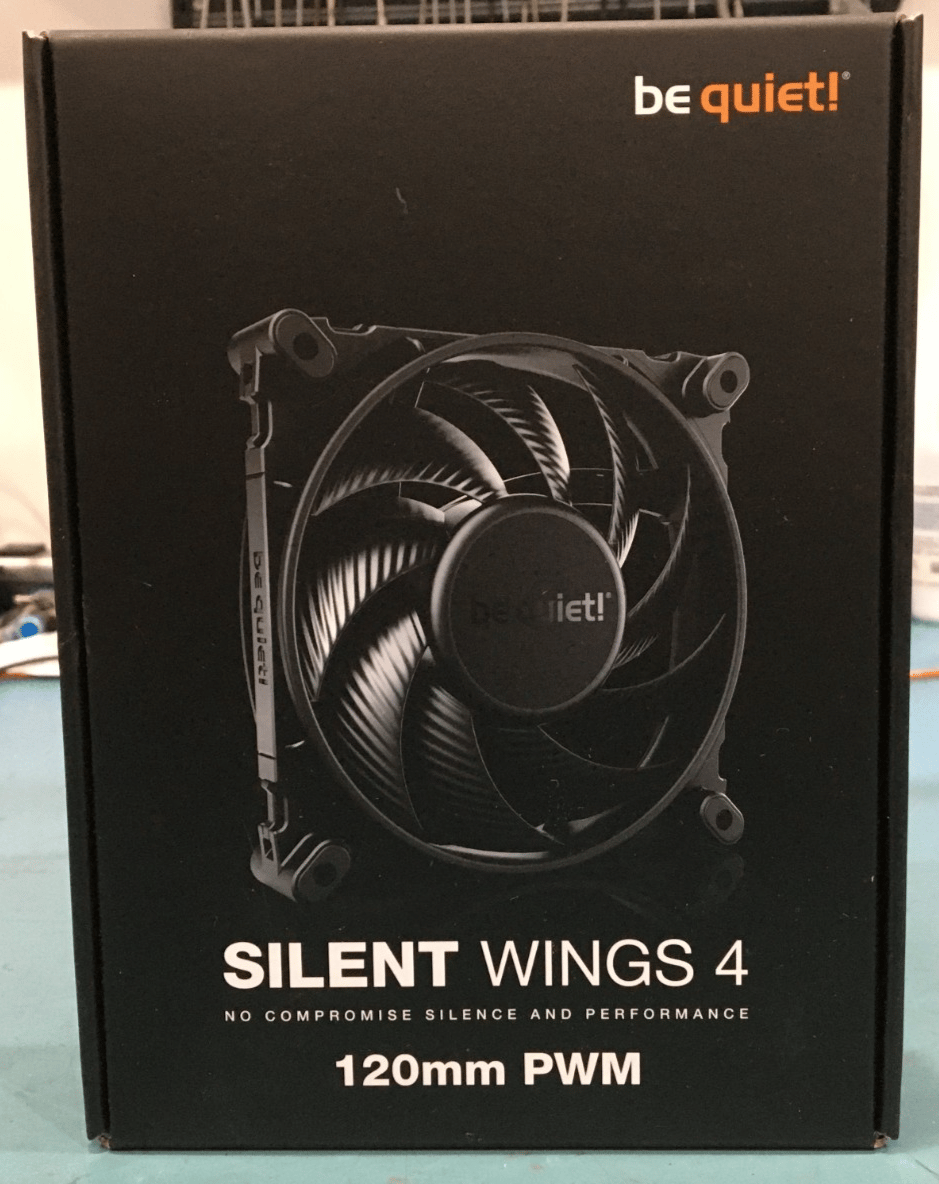 be quiet! Silent Wings Pro 4 120mm PWM High-Speed Case Fan BL098 - New