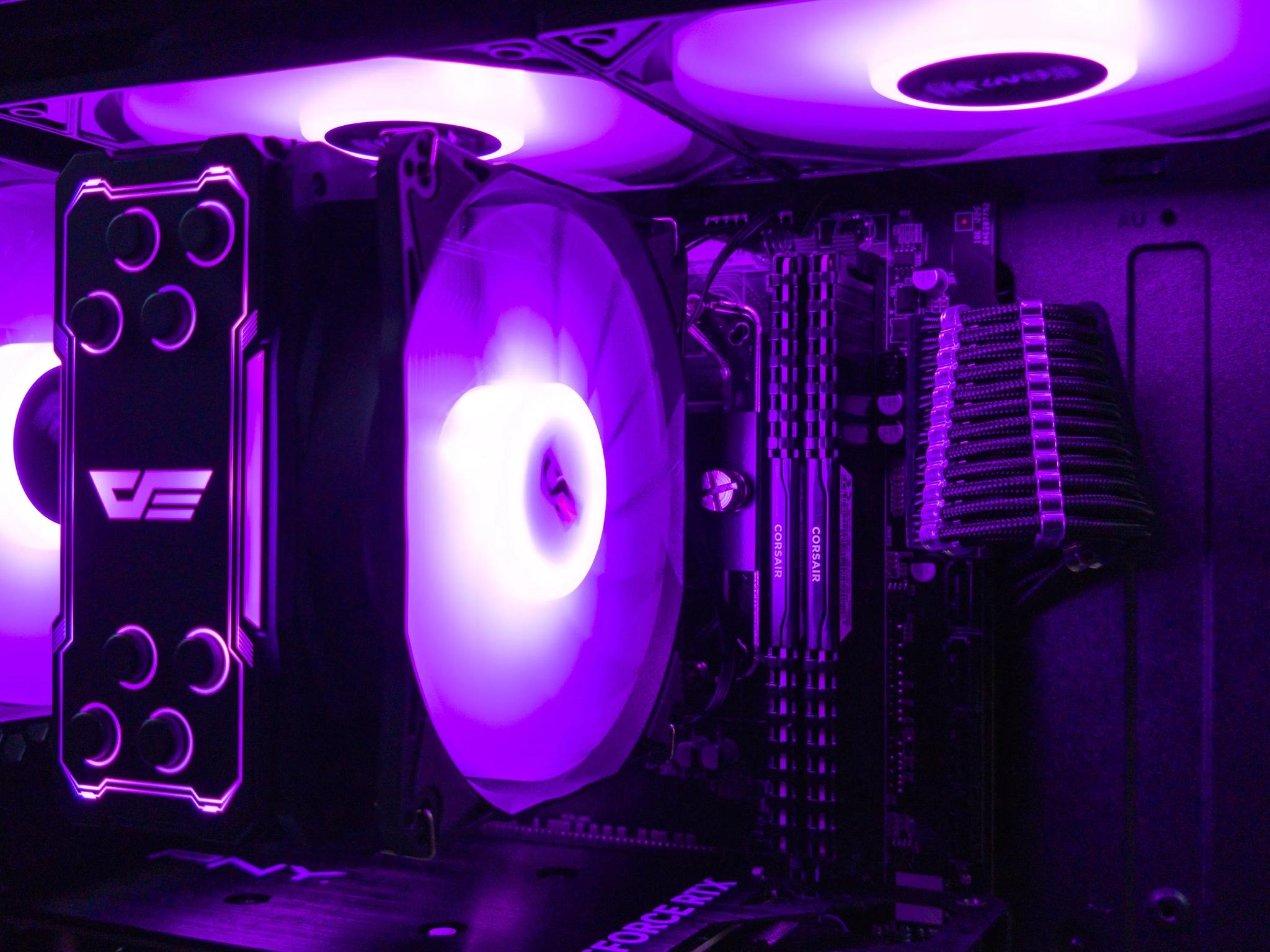 💜🖤 RTX 4060 / Ryzen 7 3700X / 32GB Gaming PC 🖤💜