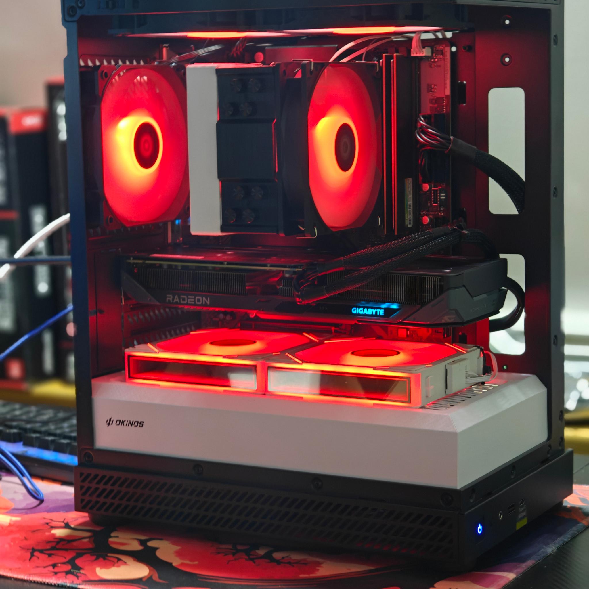 Gaming PC|AMD Ryzen 5 7600|AMD Radeon RX 9060 XT|1 TB NVME SSD|32 GB DDR5 6000|Windows 11 Home
