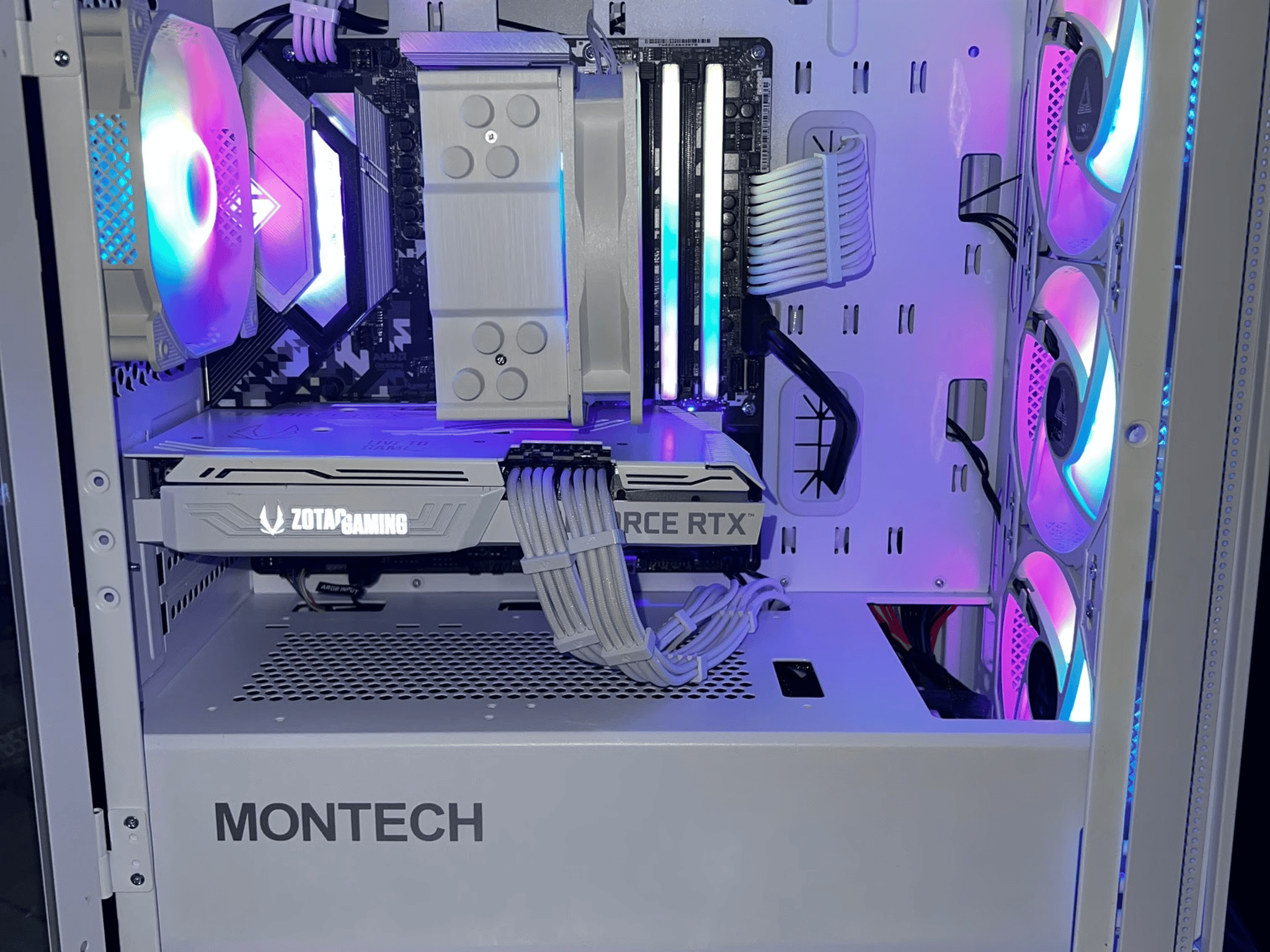 All White Custom Gaming PC | RTX 3060 + Ryzen 5 5600X