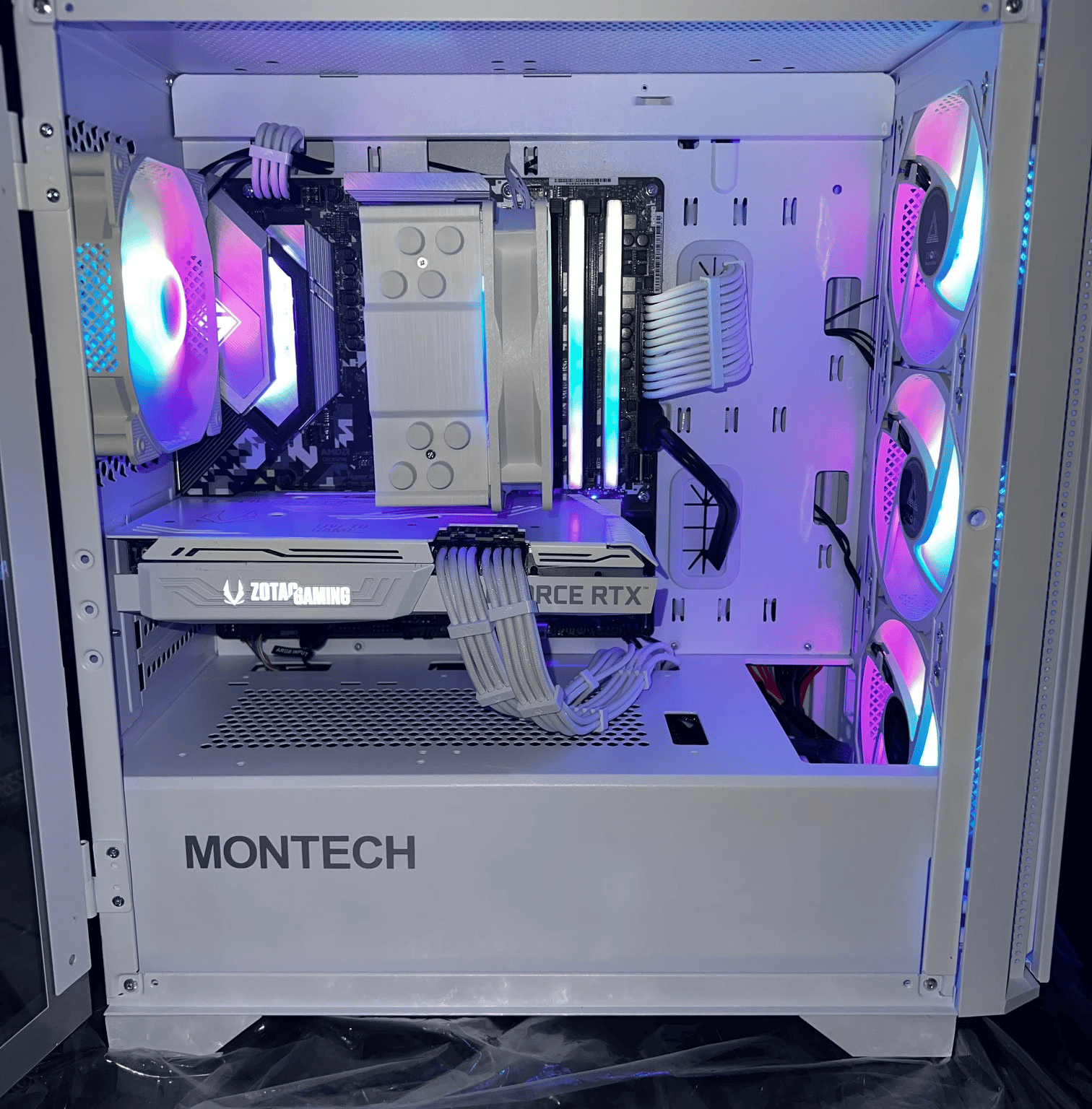 All White Custom Gaming PC | RTX 3060 + Ryzen 5 5600X