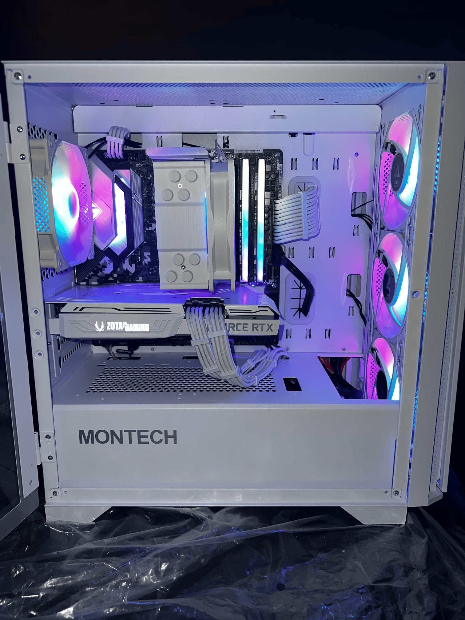 All White Custom Gaming PC | RTX 3060 + Ryzen 5 5600X