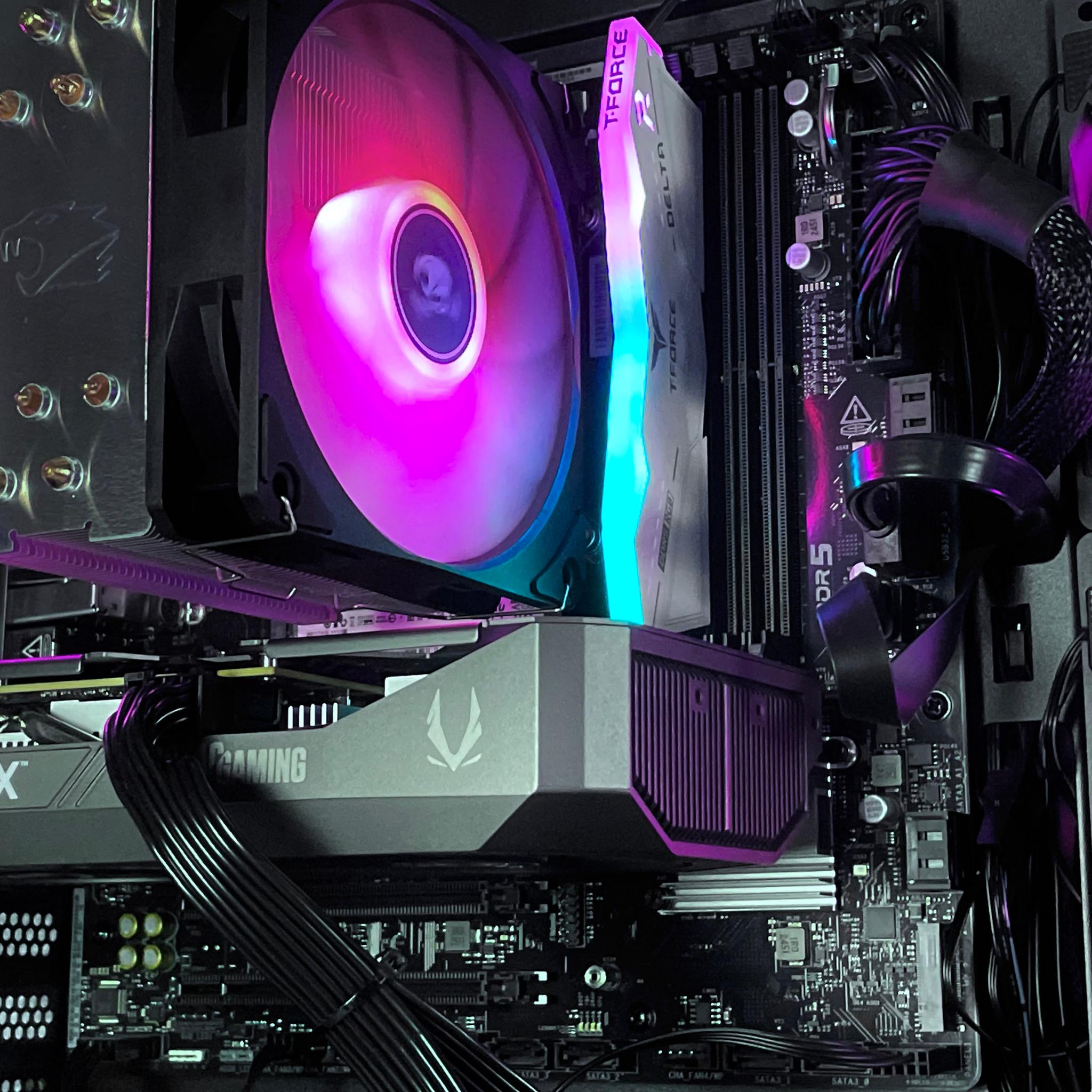 😈💜 NEXUS Gaming PC | RTX 5060 | i5-14400F | 16GB RAM | 1TB NVME | WiFi & BT | FREE SHIP