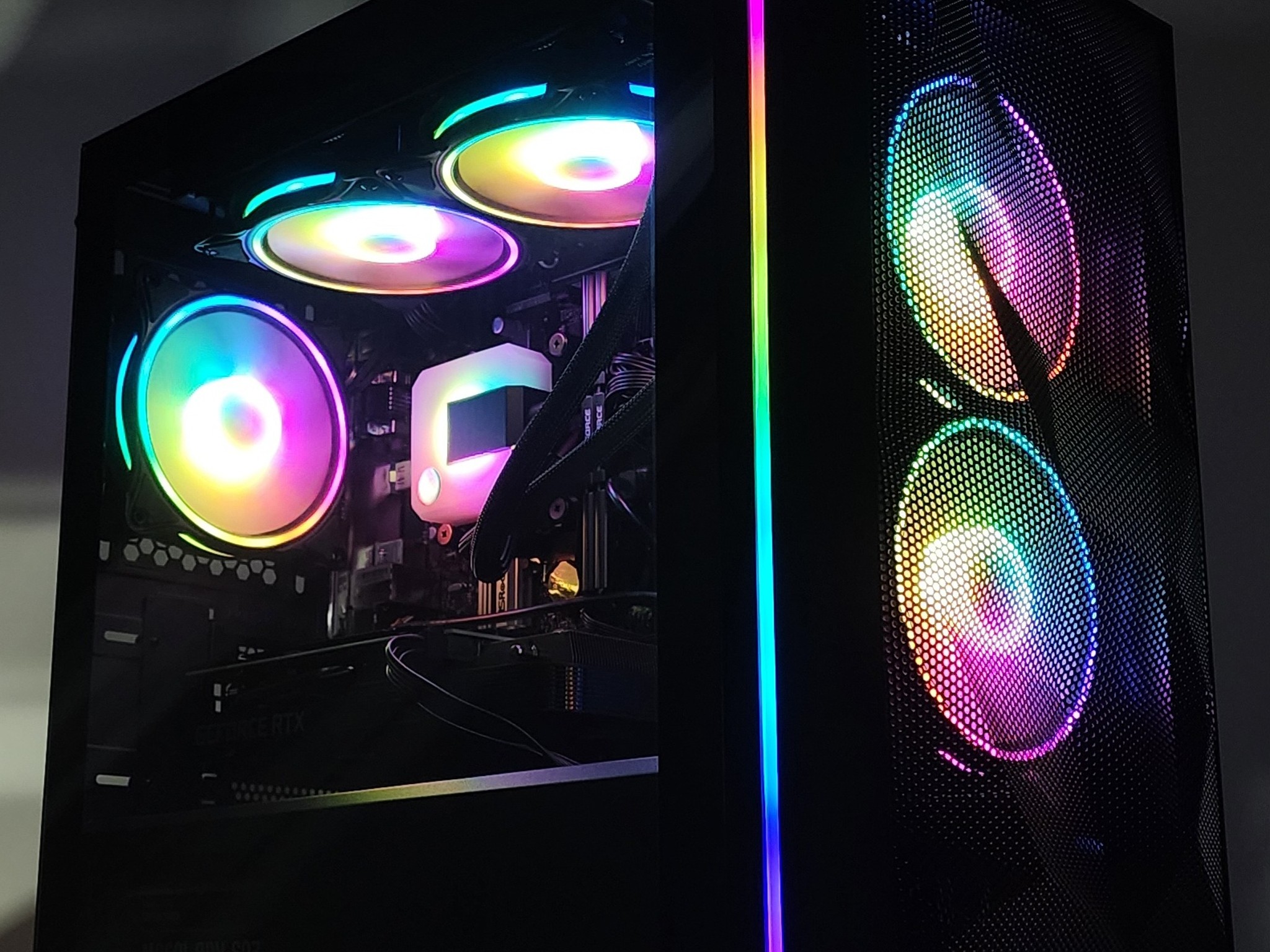 Gaming PC i7-9700F 32GB RAM 1TB SSD RTX 3070 8GB Windows 11 Computer