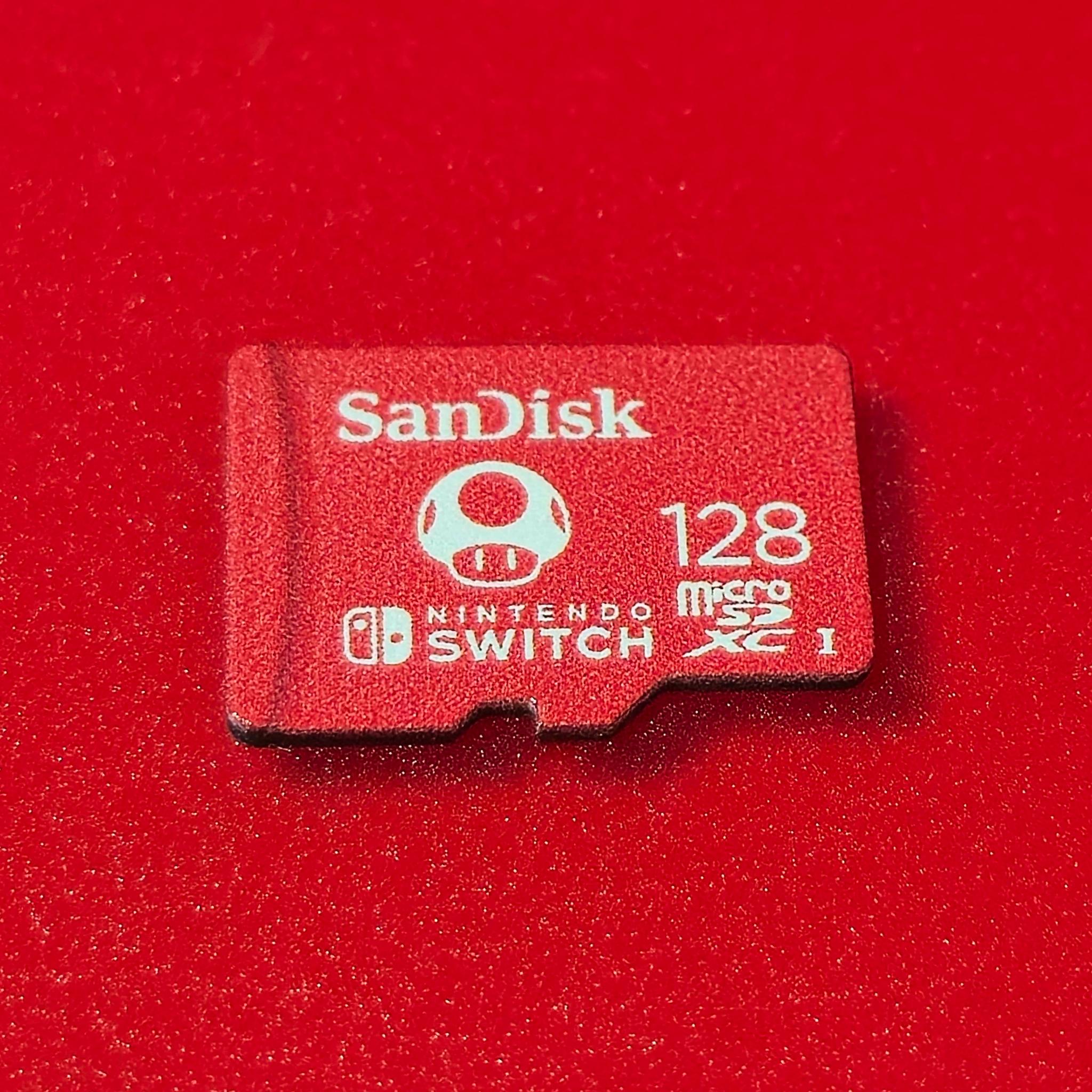 Nintendo Switch (incl. Charger + 128GB MicroSD Card + Extras)