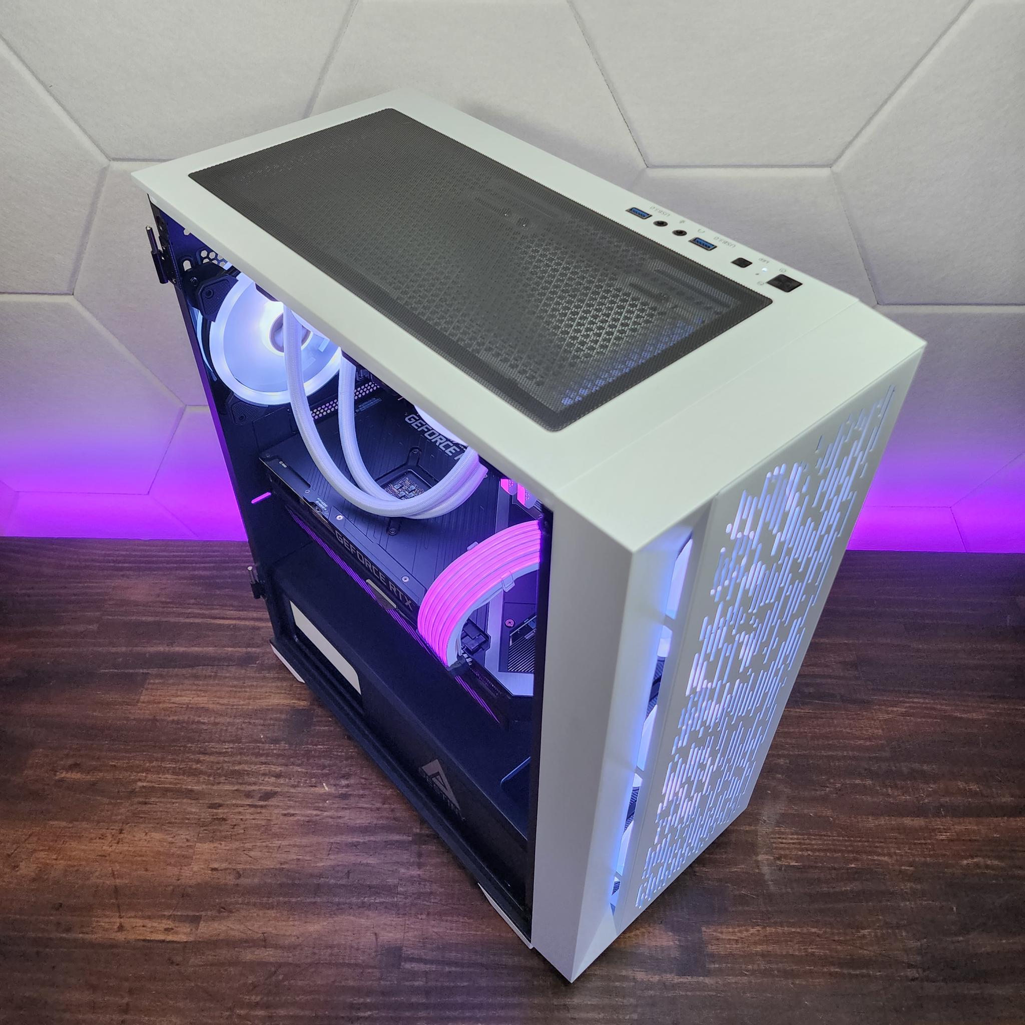 🤍💜💙 ROG RTX 3070 // Intel Core i7 10700 // Corsair Vengeance 32GB 3600MHz // Kingston 1TB NVMe