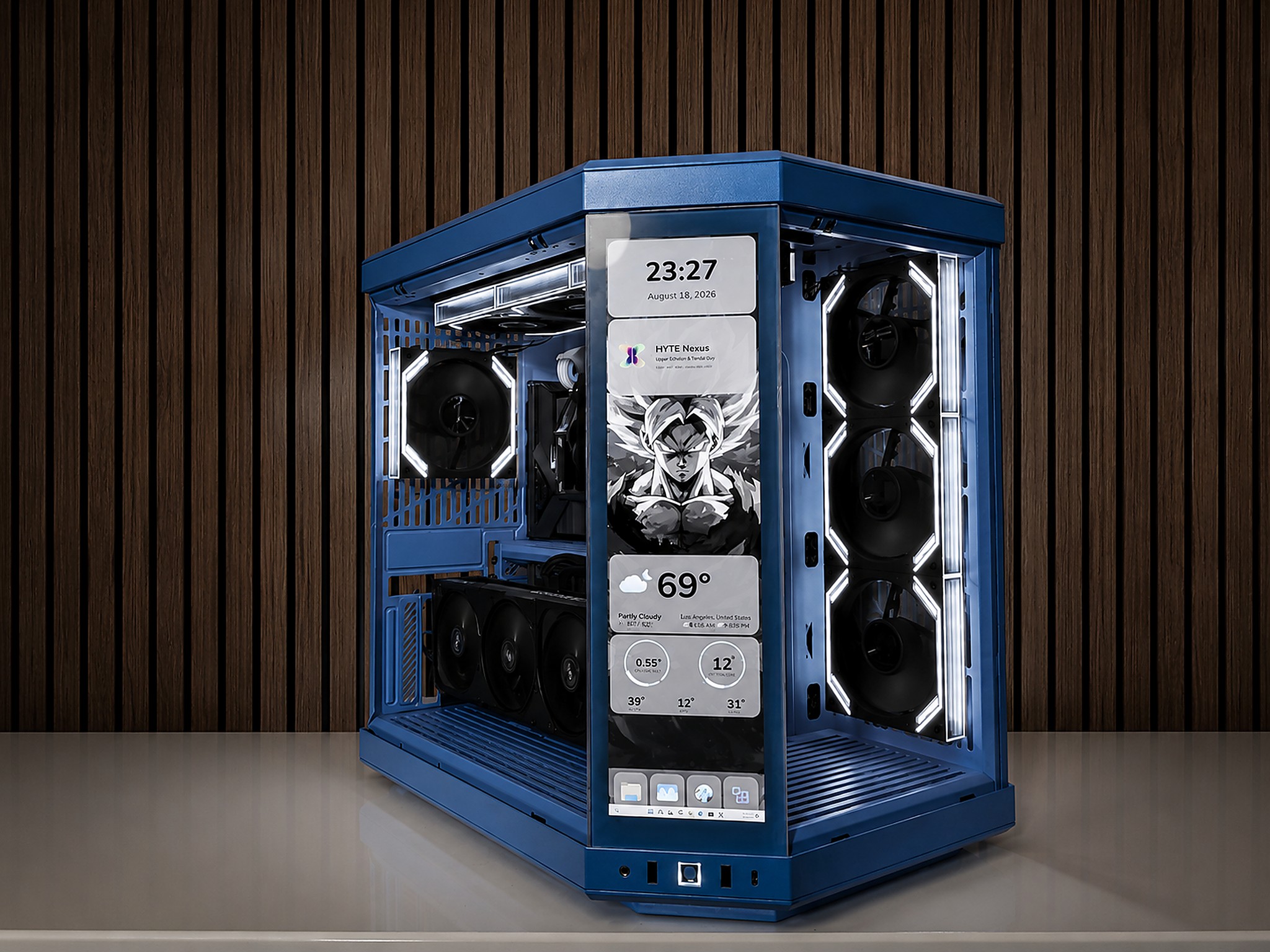 ❄ICE❄ Hyte Y70 | RTX 5080| Ryzen 9800X3D | 32GB DDR5 | 2TB NVME | GOLD PSU | Windows 11 | WIFI