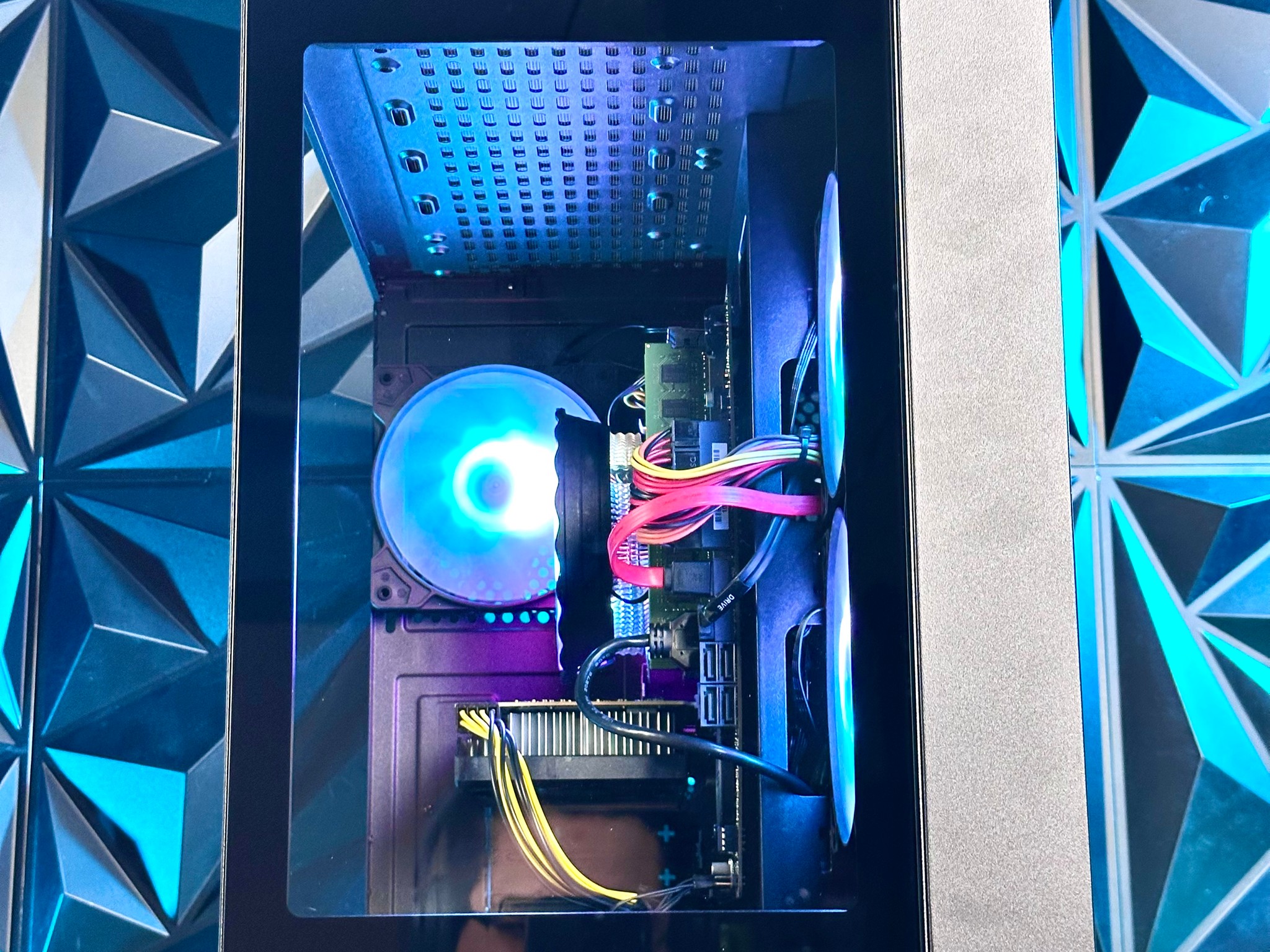 🔥 Ultimate Dual Tempered Glass Super Budget Gaming PC – Intel i5, 8GB RAM, 500GB, RGB Fans