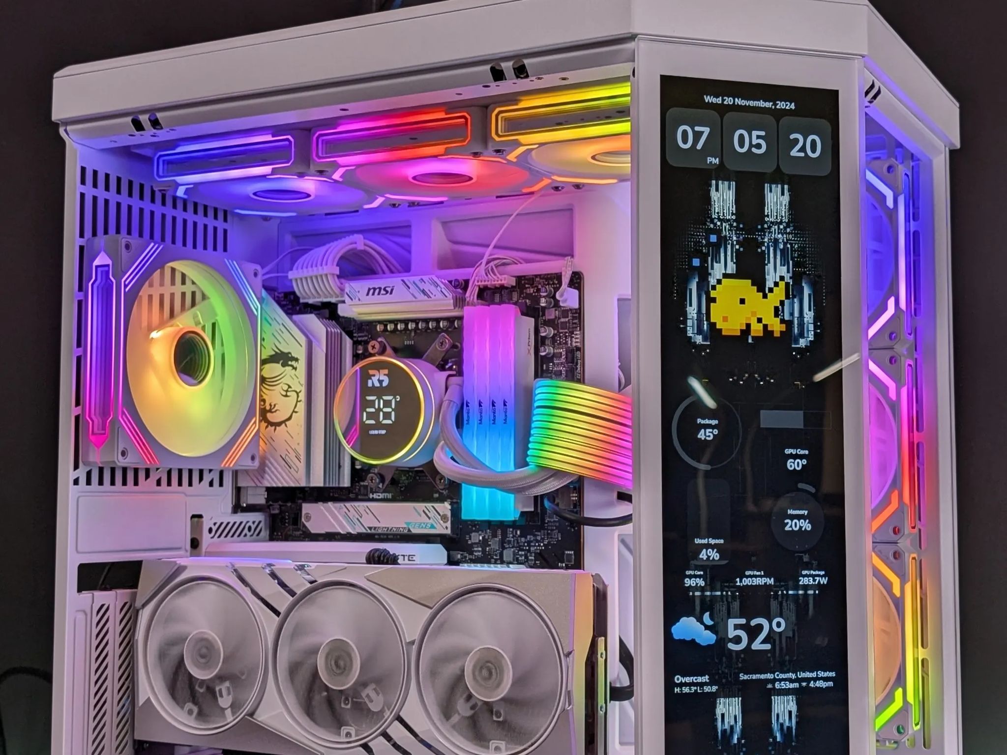 RTX 4070ti Super // Ryzen 9 7900x3D // 32GB DDR5 // 2TB Samsung 990 Pro // WiFi - Hyte Y70 Infinite!