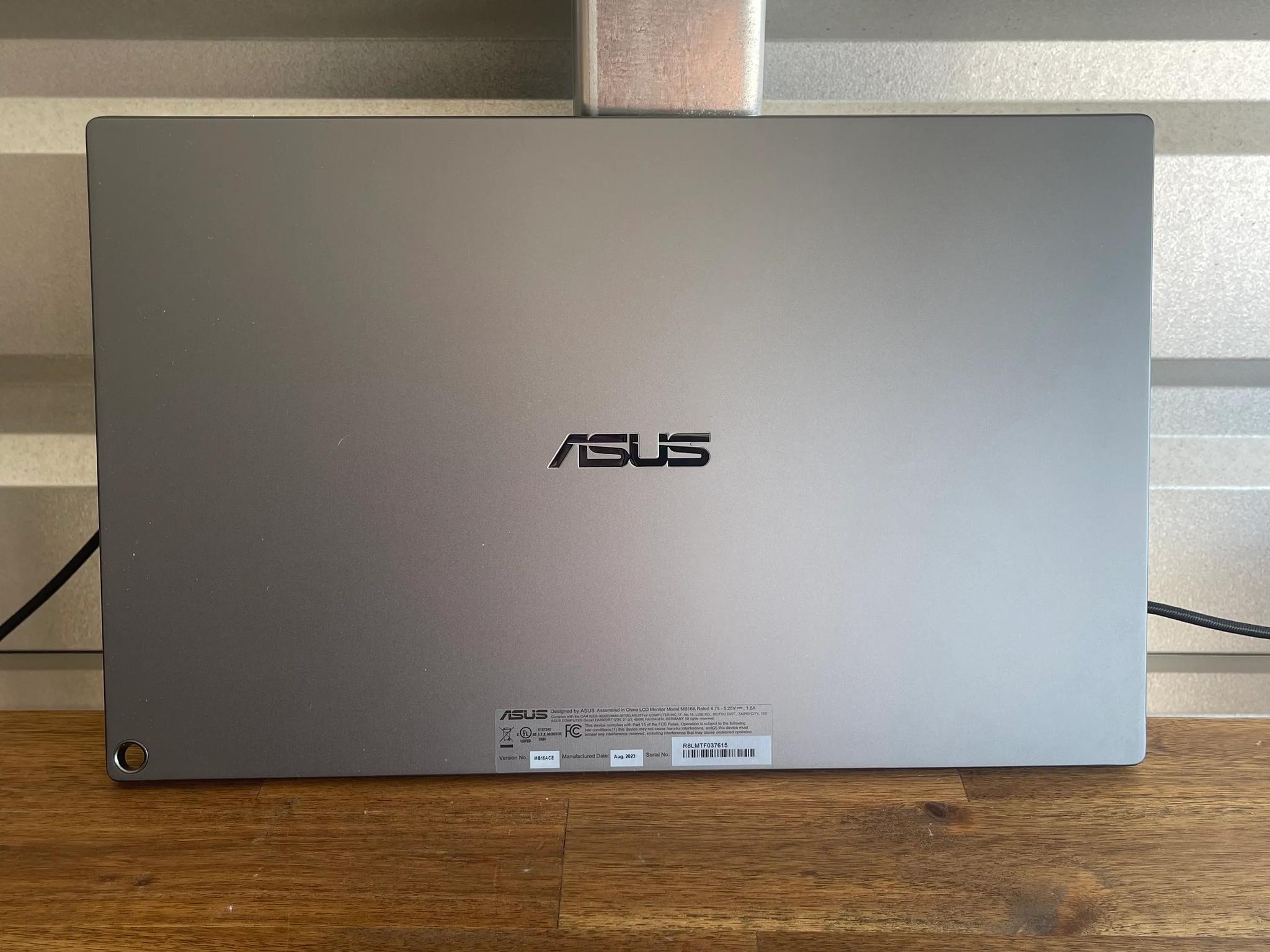 ASUS 15.6" 1080p 60Hz Portable USB-C Monitor
