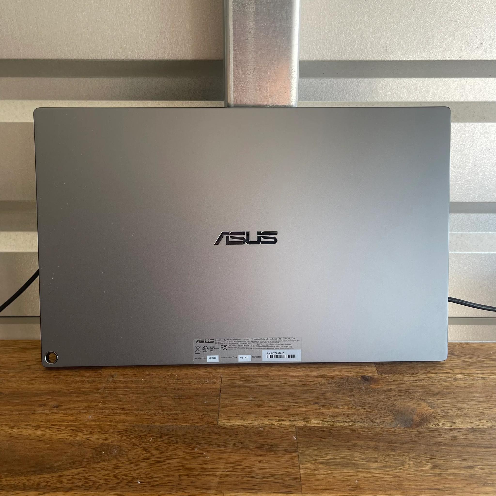 ASUS 15.6" 1080p 60Hz Portable USB-C Monitor