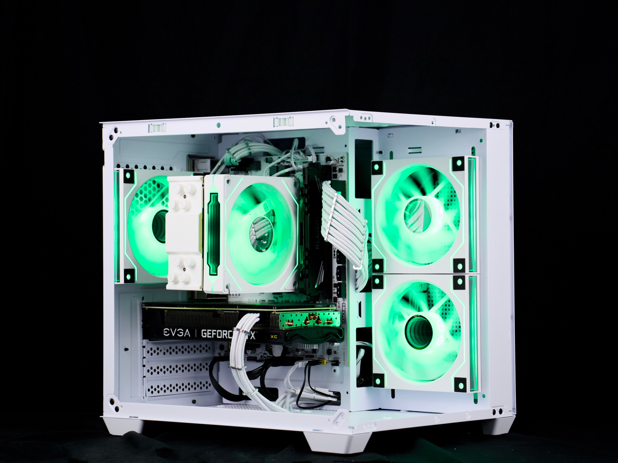 🧊❄️🧊 White Gaming PC – RTX 3060 TI , Ryzen 5 3600, 16GB RAM, 960GB SSD - WiFi, BlueTooth 🧊❄️🧊