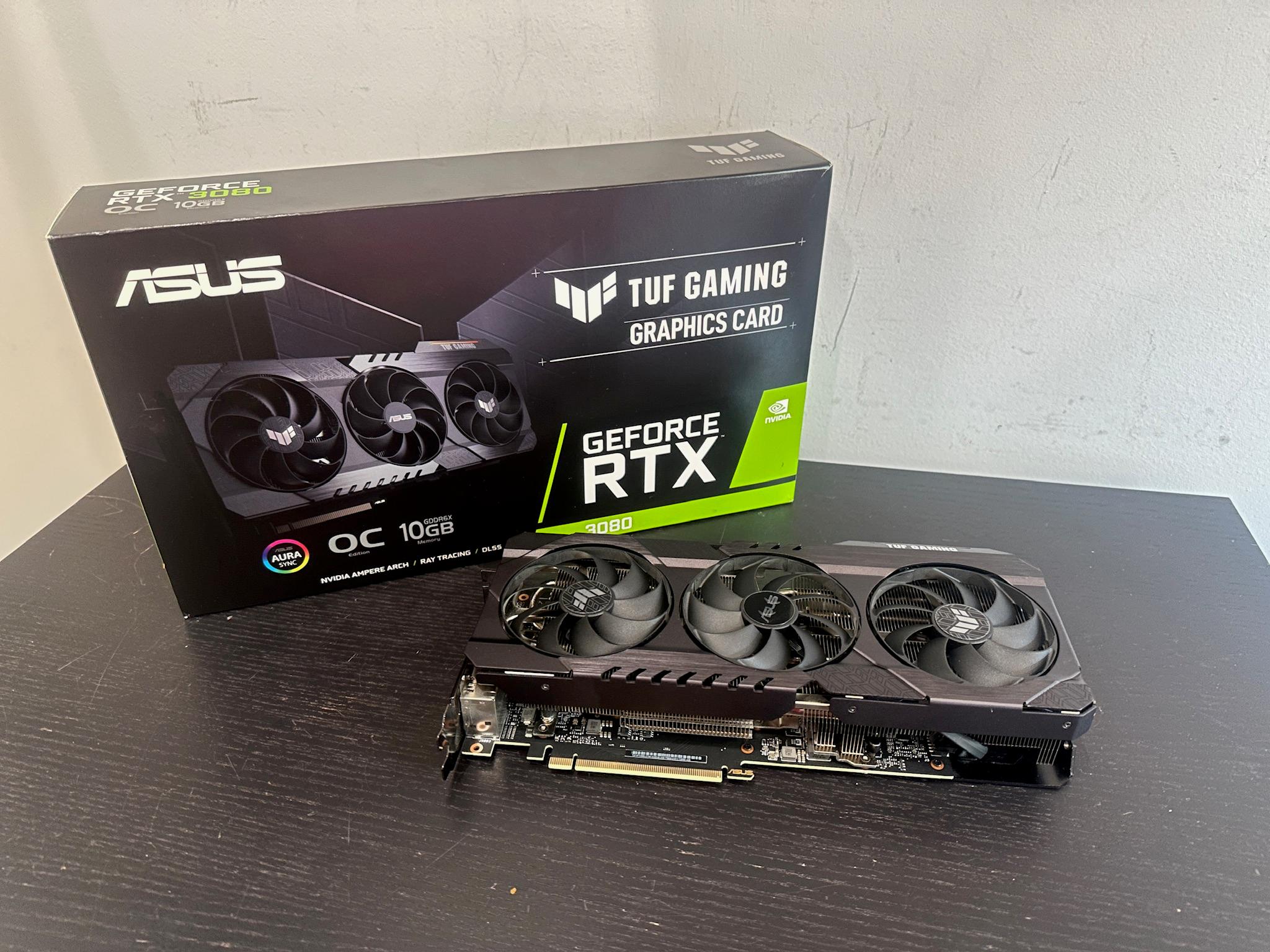 ASUS TUF Gaming NVIDIA GeForce RTX 3080 OC Edition 10GB GDDR6X Graphics Card