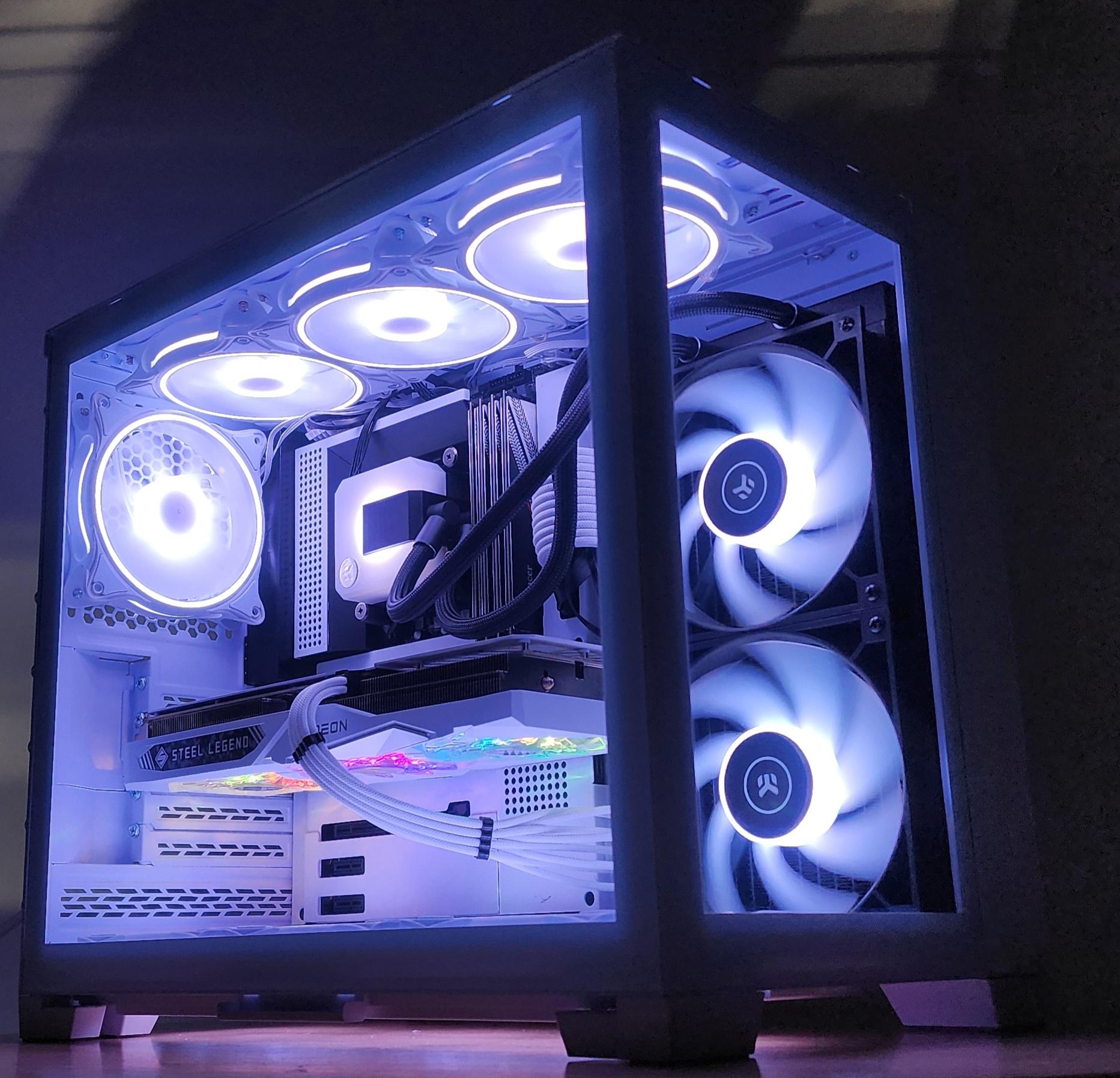 Gaming PC i9-10900 32GB RAM 1TB SSD RX 7600 8GB Windows 11 Computer