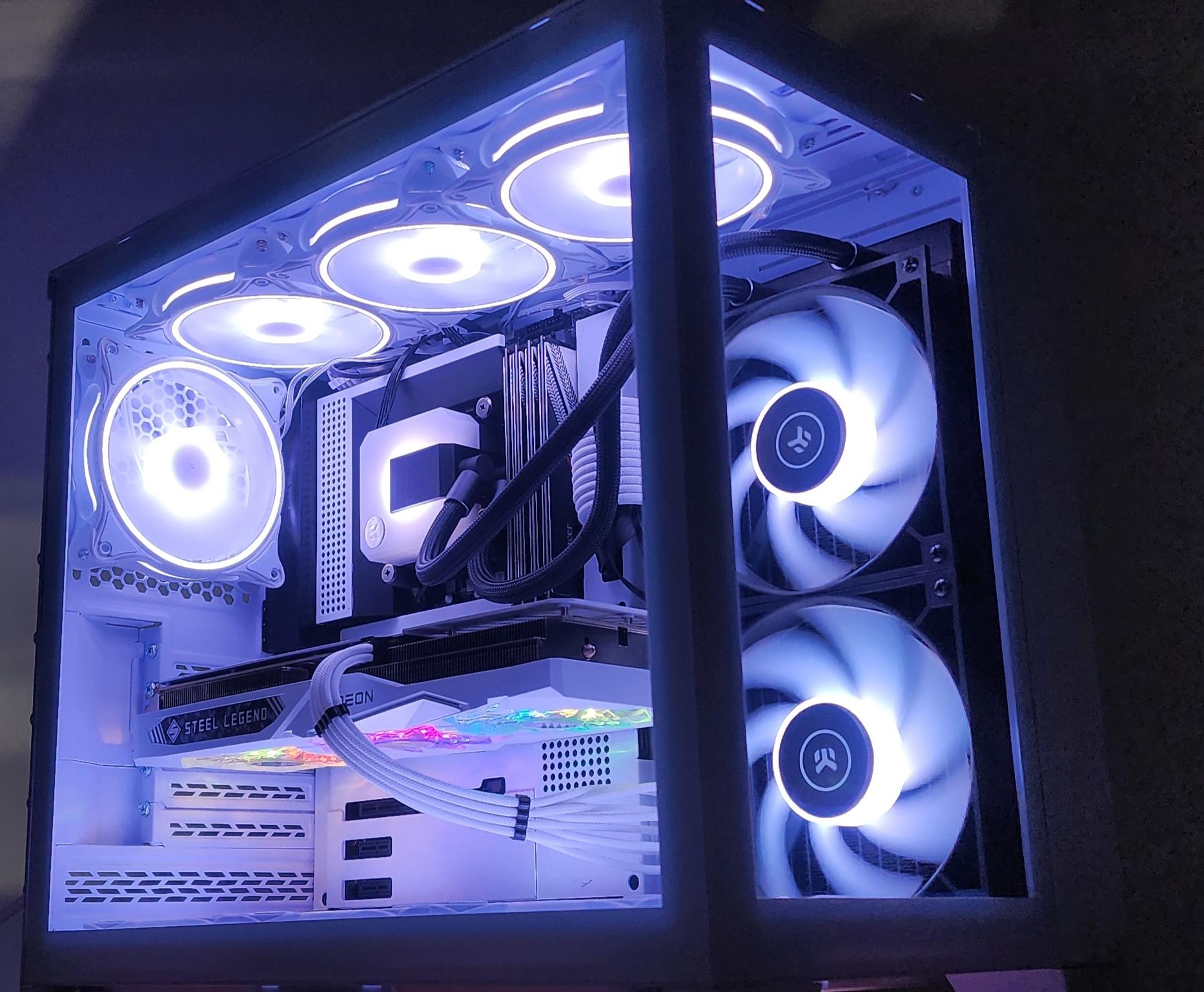 Gaming PC i9-10900 32GB RAM 1TB SSD RX 7600 8GB Windows 11 Computer