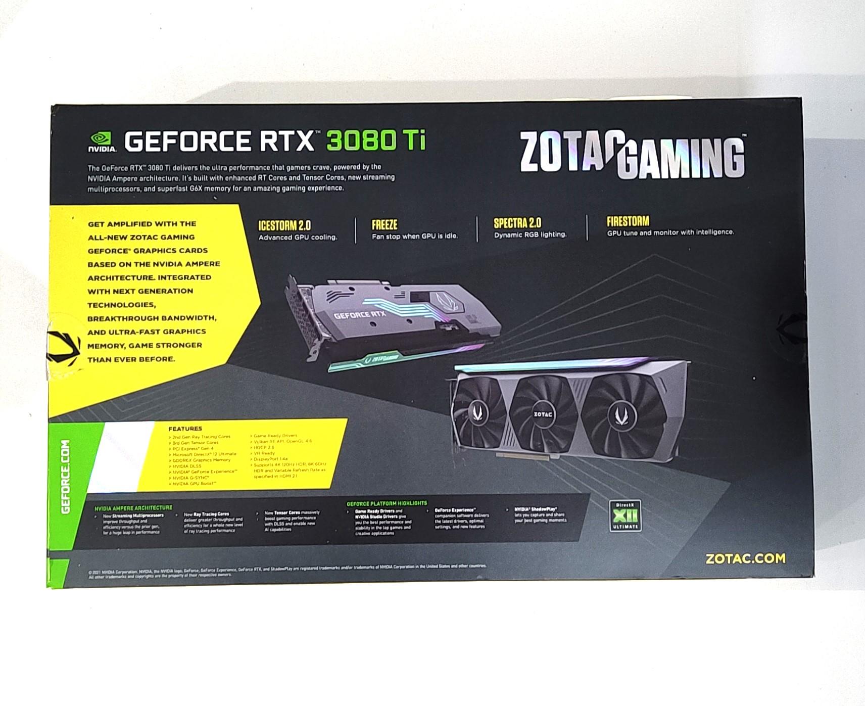 Zotac Gaming Geforce RTX 3080Ti