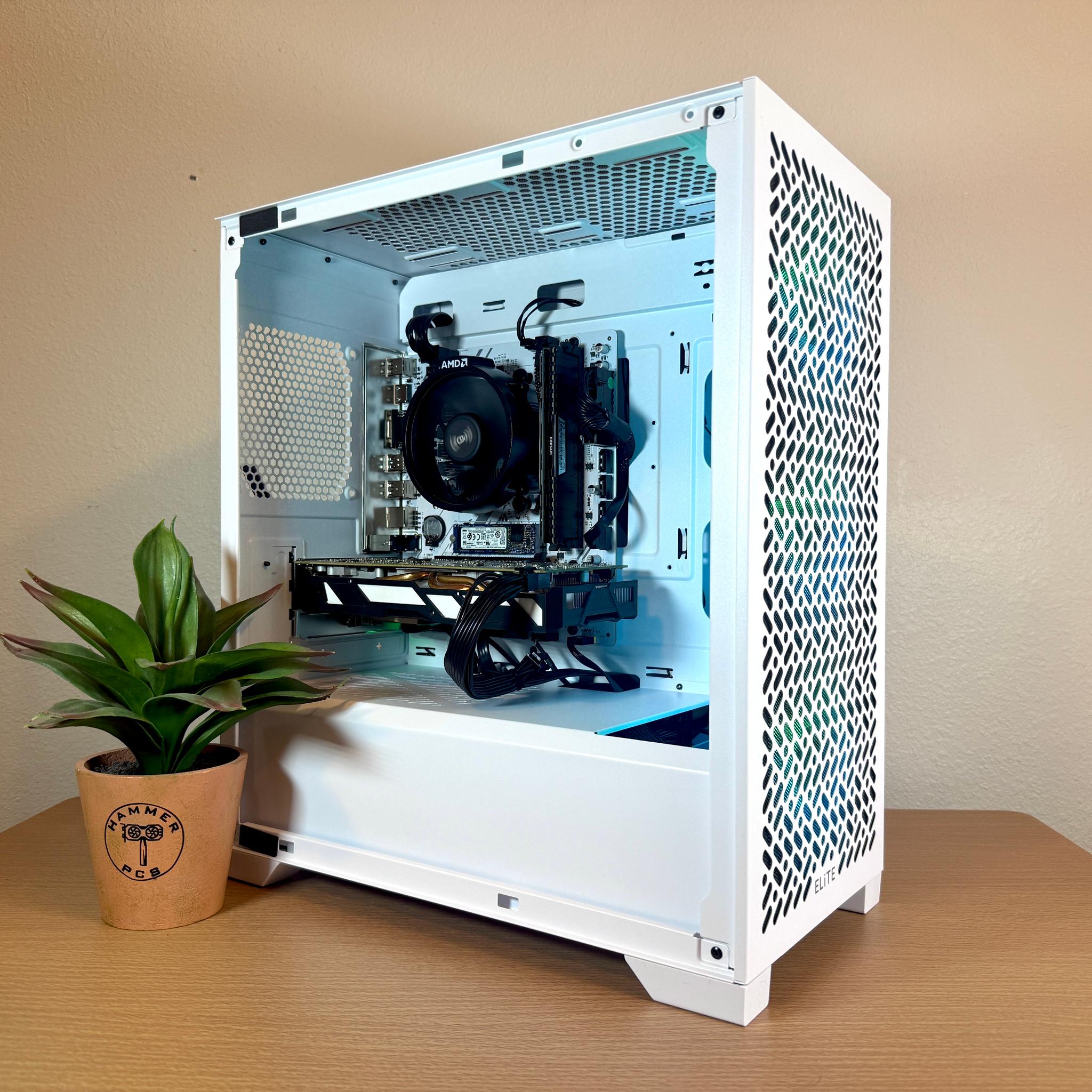 ⚔️Custom Built RGB Gaming PC⚔️| Ryzen 5, RX 580, Windows 11 | Fortnite, GTA V, Valorant and more!