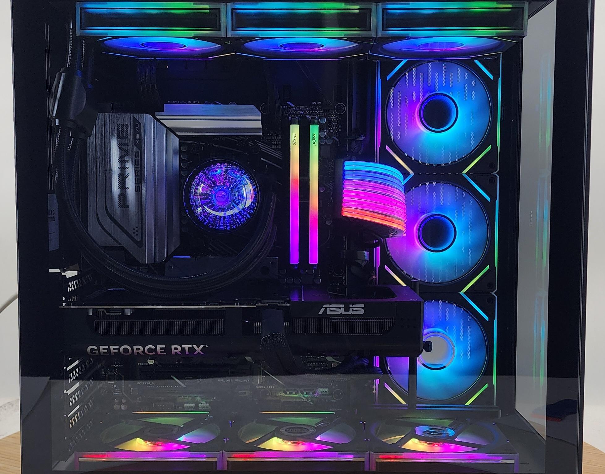 Gaming PC Ryzen 5 7600X3D 32GB RAM 1TB SSD RTX 5070 12GB Windows 11 Computer