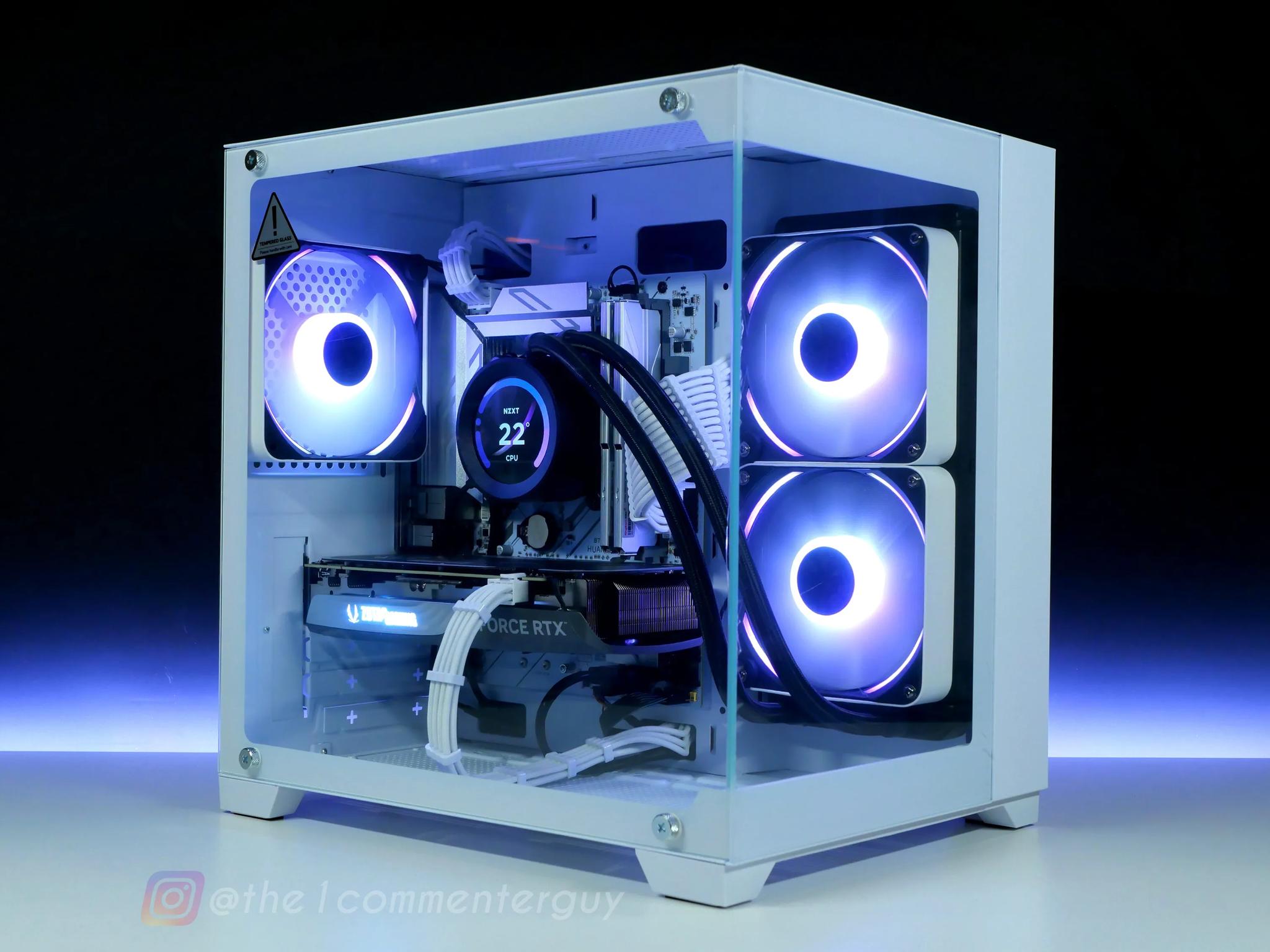 🧊 I5 12600KF, RTX 4060 Ti, 32gb Ram, 1TB Gen 4.0 nvme White gaming PC