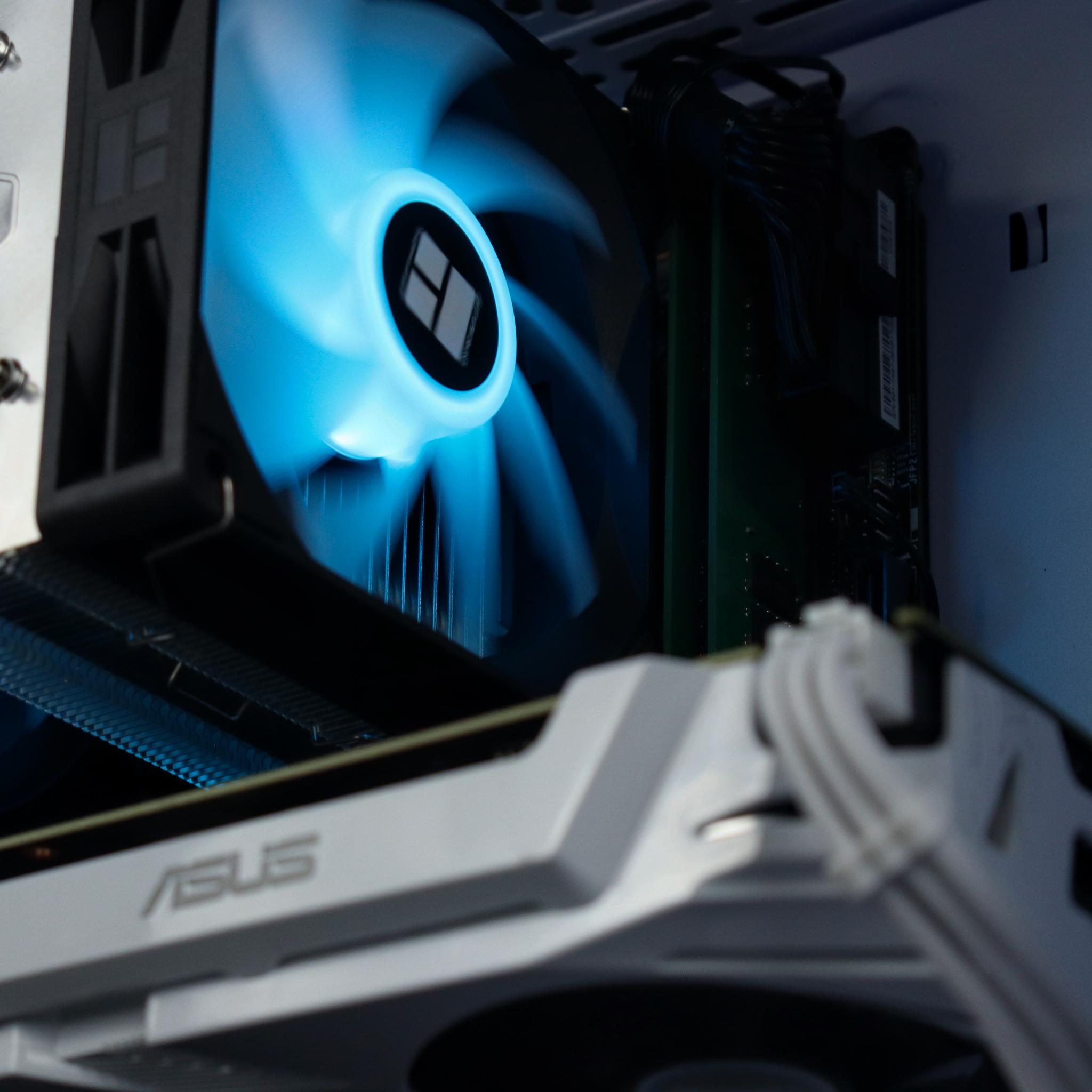 ⚫⚪Budget Gaming PC – GTX 1060, i5 7600K, 16GB RAM, 500GB SSD - WiFi/BlueTooth - ⚫⚪ (Black and White)