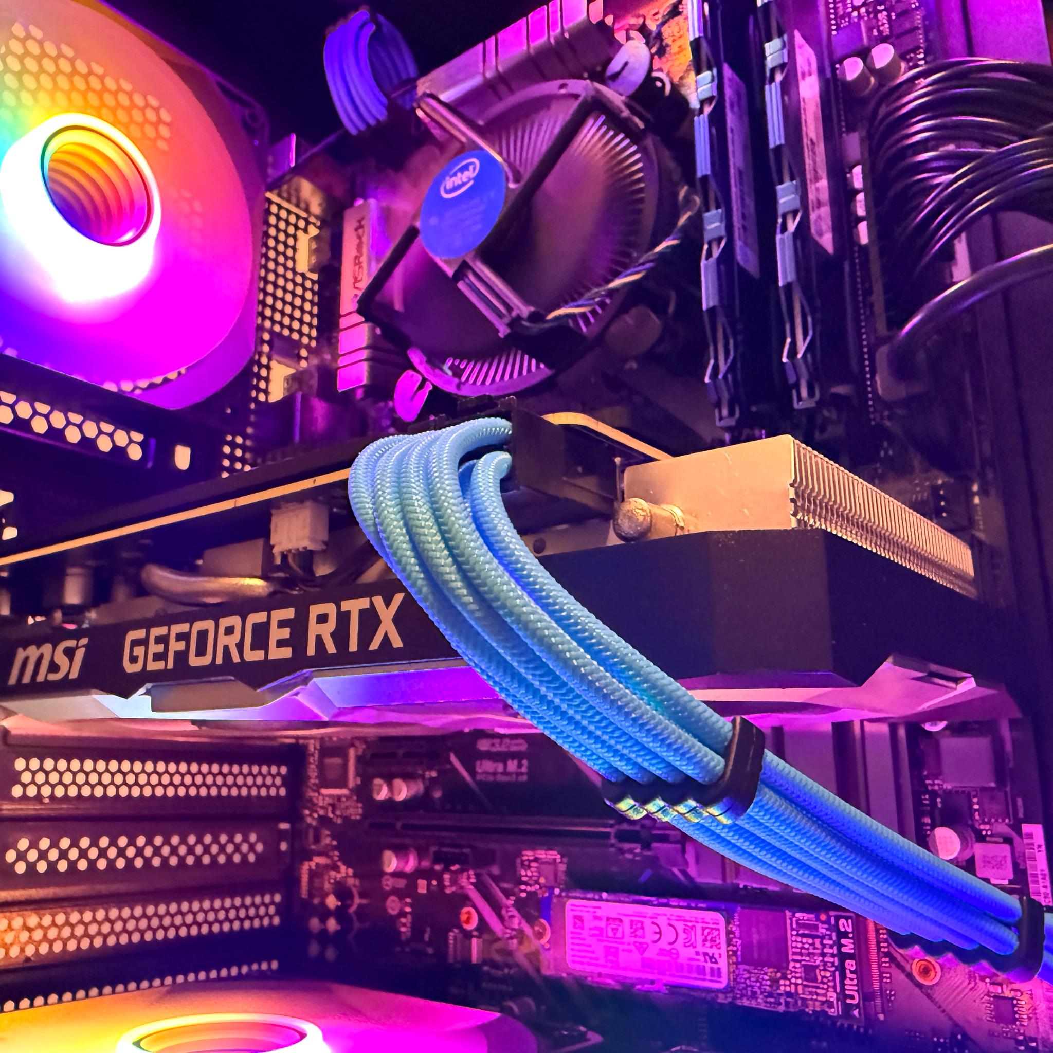 🫐RTX 2060 Super + Intel i5 BLUE Gaming PC🫐| Fortnite, Arc Raiders, Helldivers, GTA V, and More!