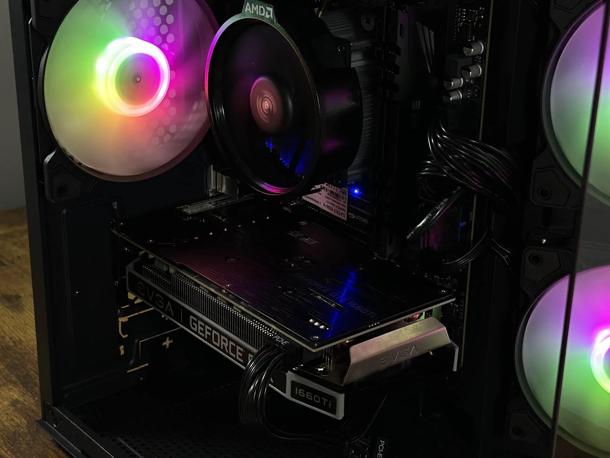 GTX 1660Ti | Ryzen 5 2600 | 16GB DDR4 | 512GB SSD | Windows 11 | WIFI + BT | Custom Gaming PC