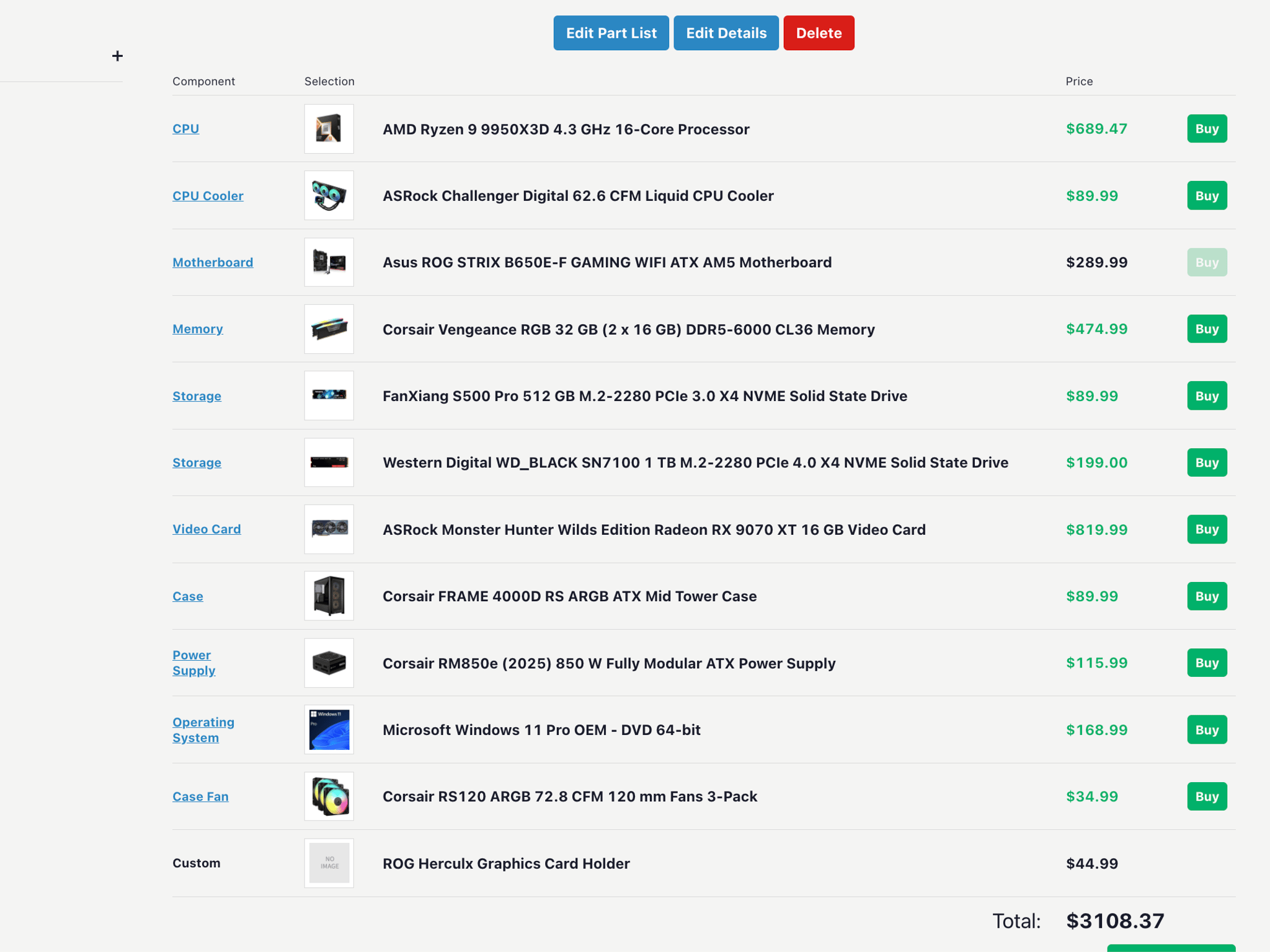 RX 9070 XT Monster Hunter Gaming PC | Ryzen 9 9950X3D | 32GB DDR5 | 1.5TB NVMe