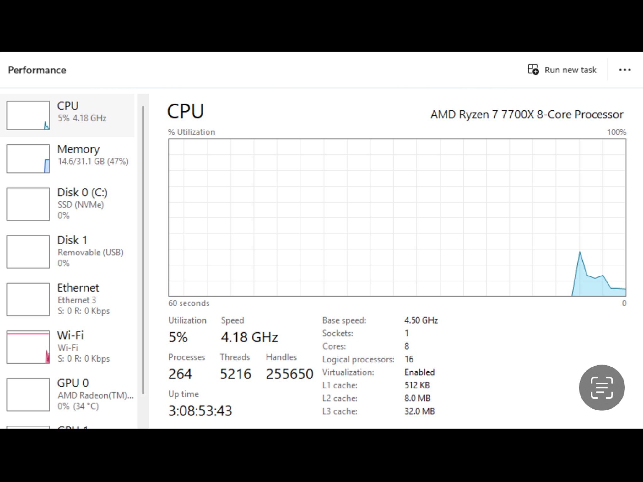 High-End Gaming PC | AMD Ryzen 7 7700X | RX 7800 XT 16GB | 32GB DDR5 | 1TB NVMe