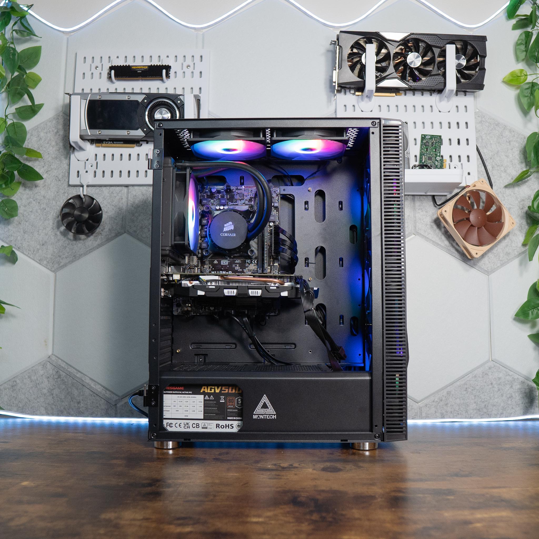 🍬🌠 BUDGET - BO6 Ready GAMING PC | MSI GTX 1060 6GB OC | INTEL i7 7700 | 16GB DDR4 RAM | 1.24TB