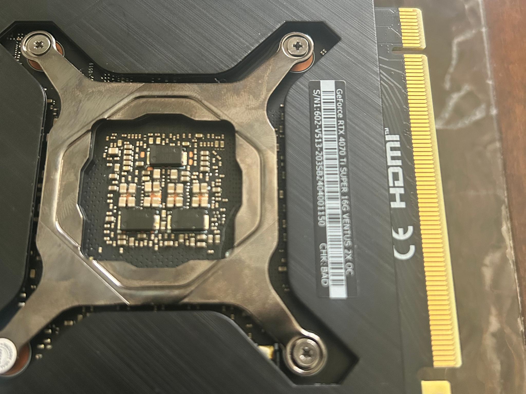 MSI GeForce RTX 4070 Ti SUPER 16G VENTUS 2X OC