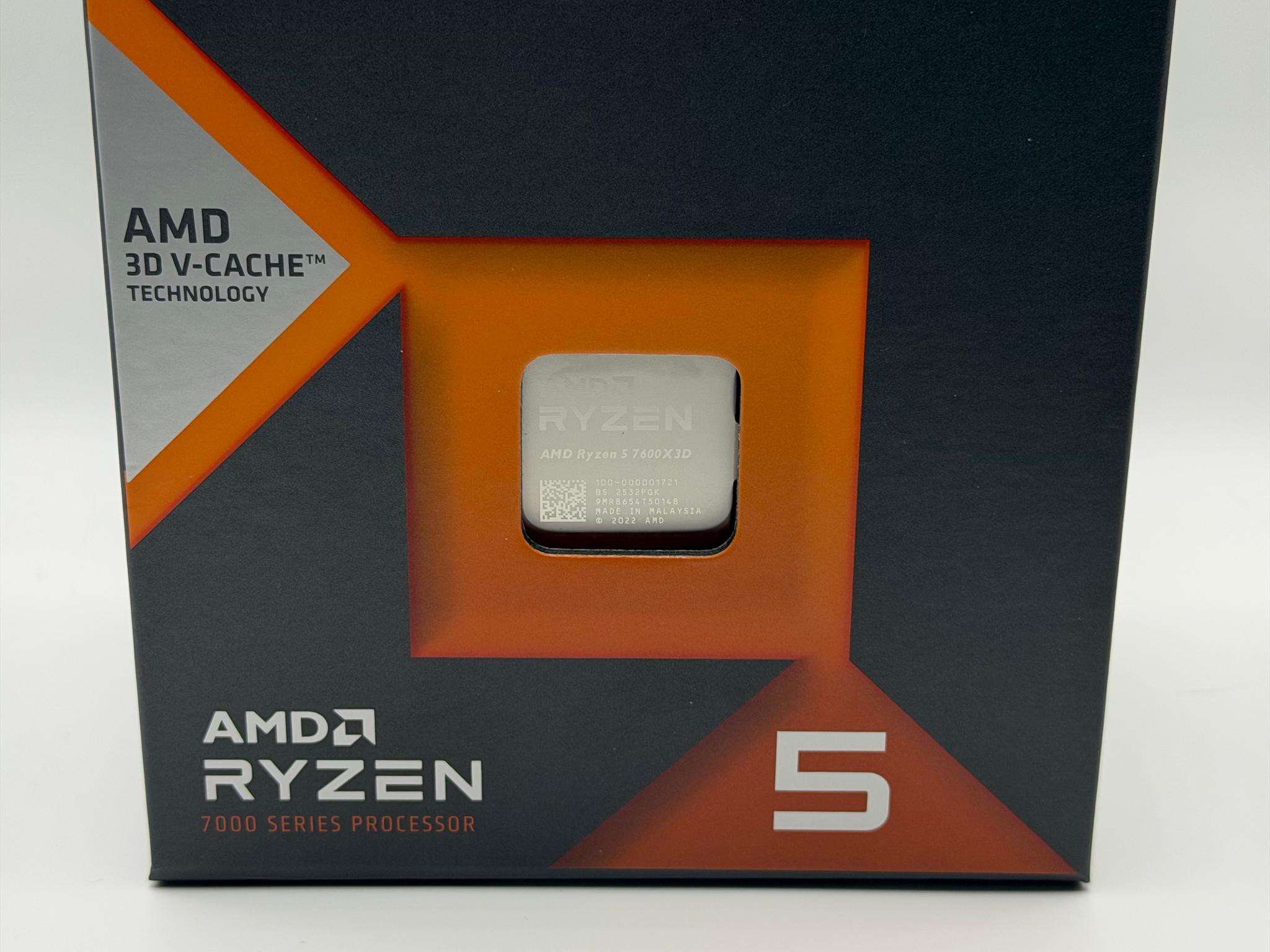 AMD Ryzen 5 7600X3D with Radeon Graphics 6 Core 12 Thread Zen 4