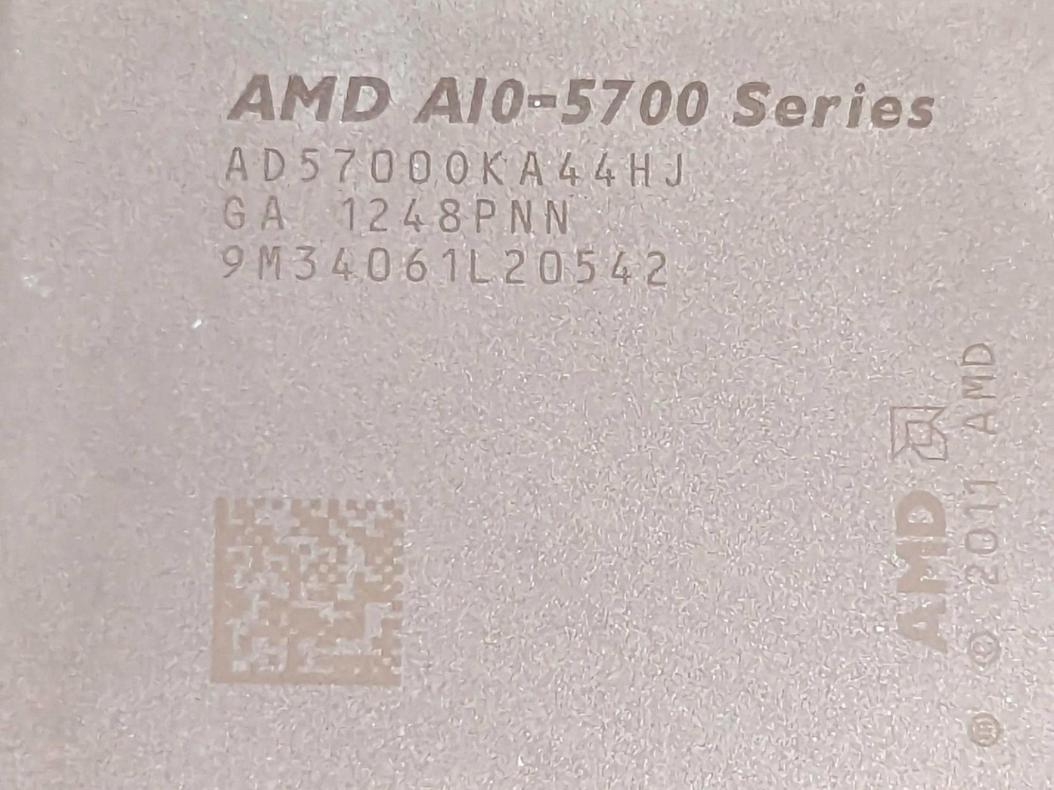 AMD A10-5700 3.4GHz Quad-Core Processor