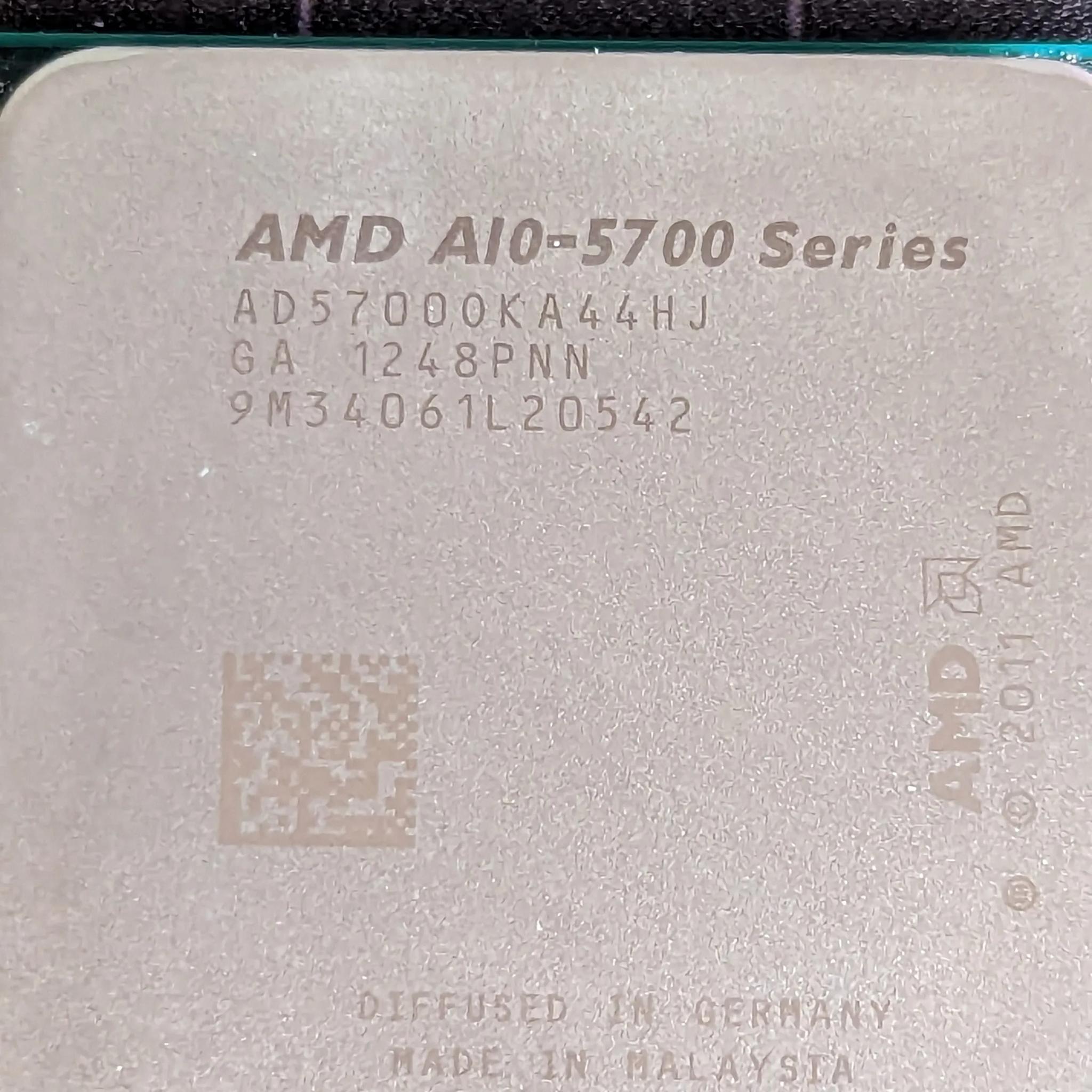 AMD A10-5700 3.4GHz Quad-Core Processor