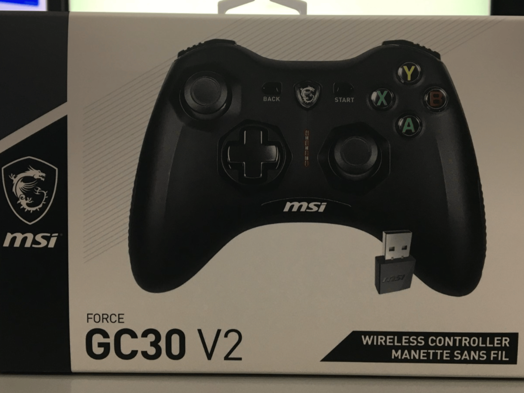 MSI Force GC30 V2 Wireless Gaming Controller for PC FORCEGC30V2