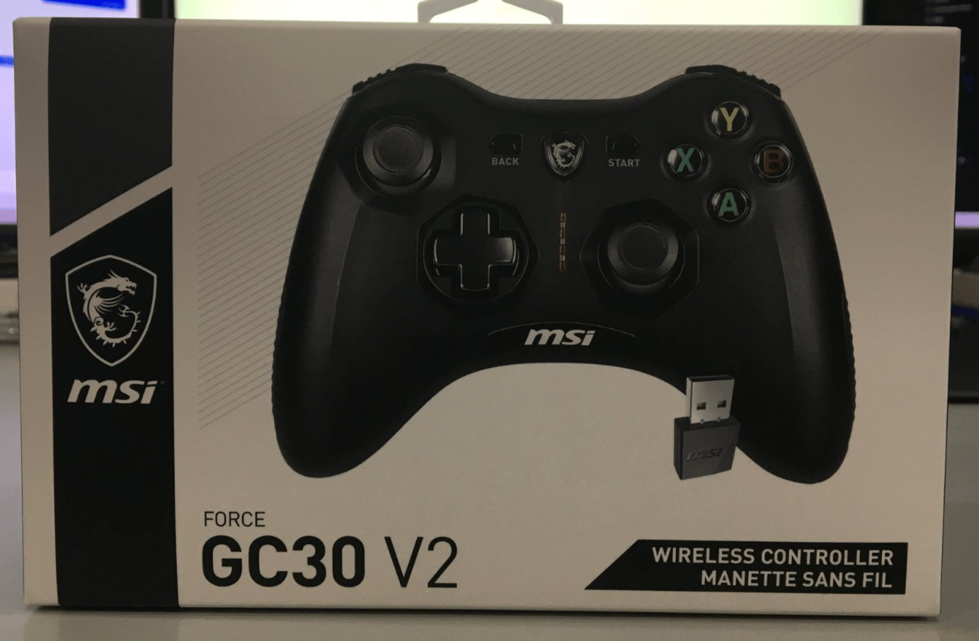 MSI Force GC30 V2 Wireless Gaming Controller for PC FORCEGC30V2