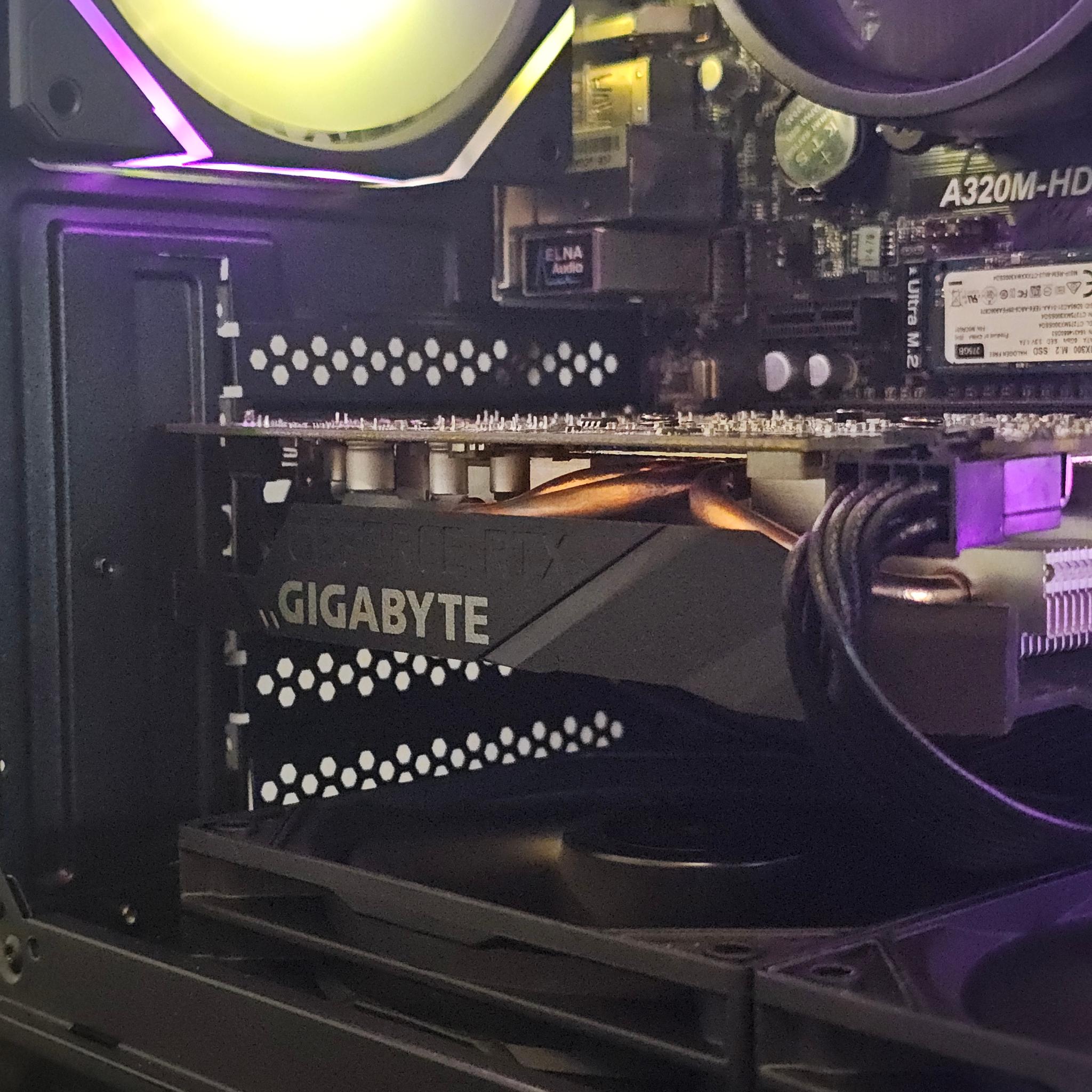 Mirage 1080p / RTX 2060 6GB / Ryzen 5 1600AF / 16GB DDR4 / 275GB SSD + 1TB HDD / RGB HUB