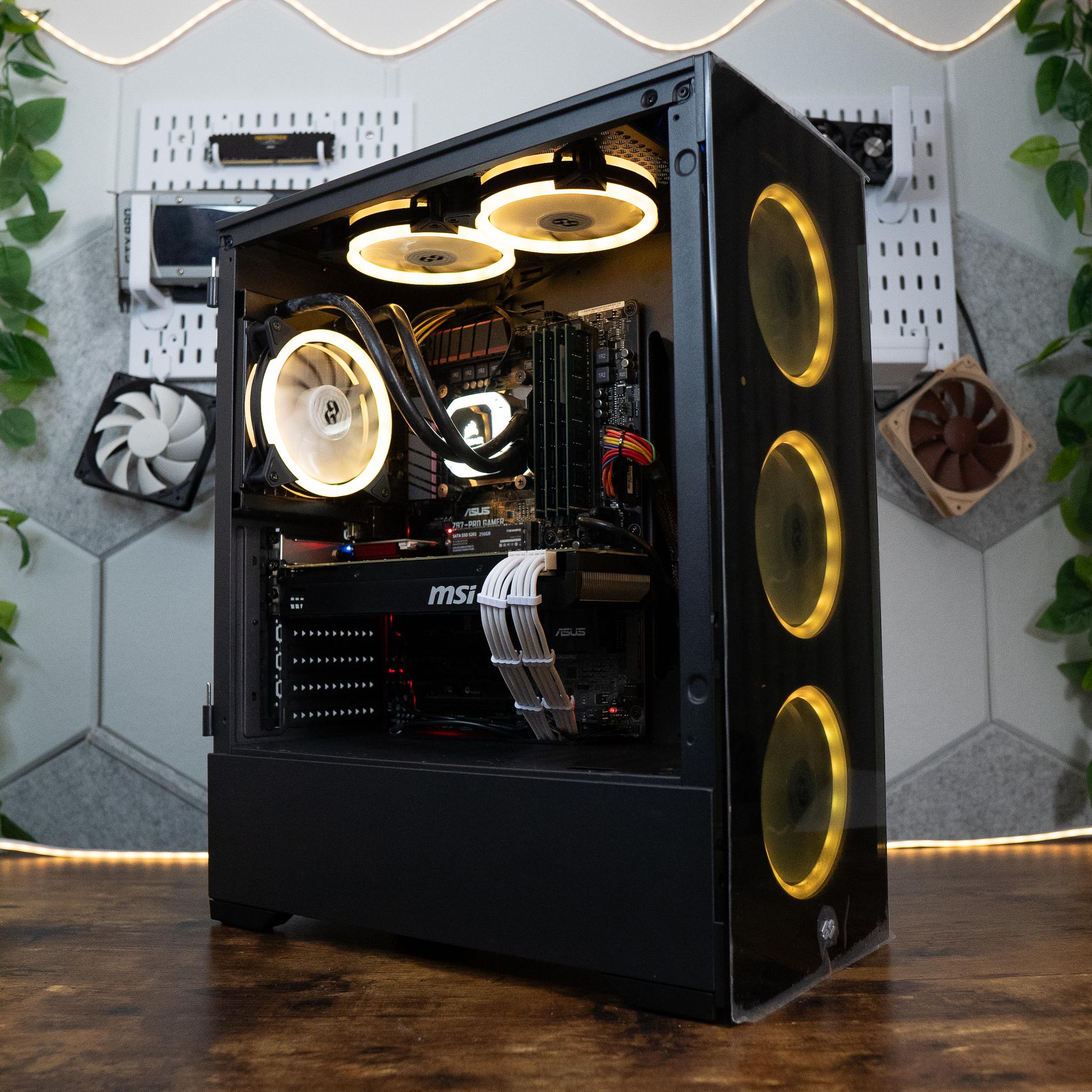 🟠⚫ ULTRA BUDGET - BO6 Ready GAMING PC 🟠⚫ | MSI GTX 970 4GB | INTEL i7 4770 | 32GB RAM | 2TB