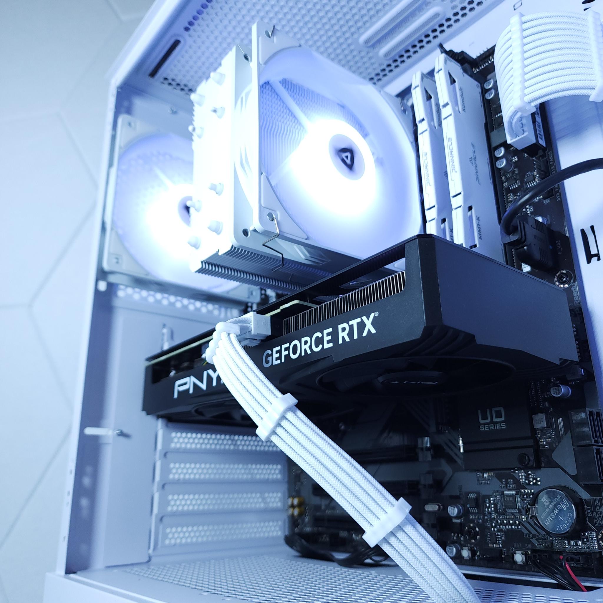 🤍RTX 4070●Core i5 12400F●1080p/1440p Gaming Computer