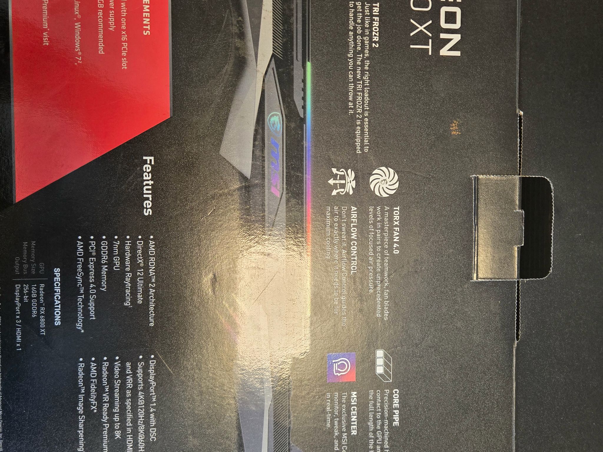 MSI GAMING Z TRIO Radeon RX 6800 XT