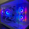 All white gaming pc with |RTX 4060 oc|ryzen 5 5600| 32gb ddr4 3200mhz